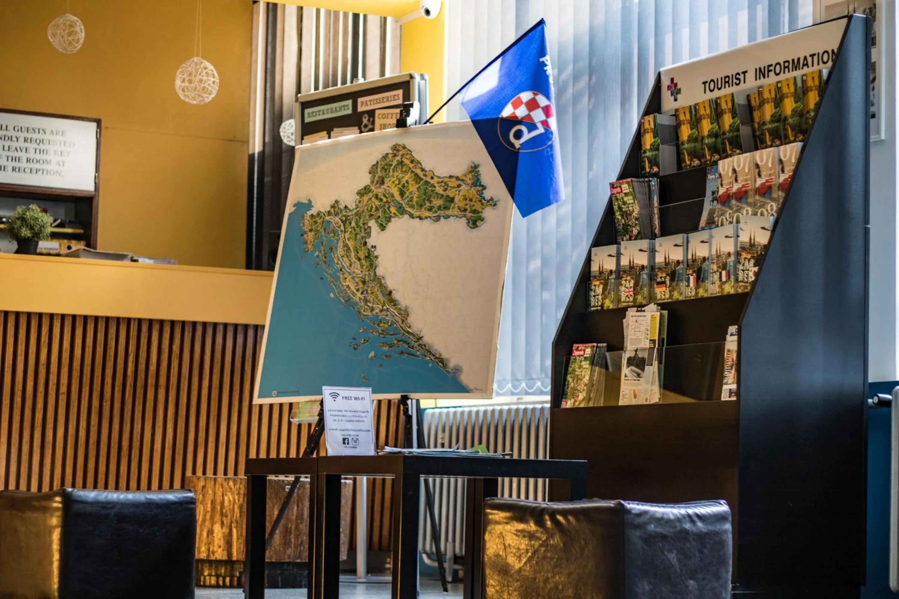 Facade/entrance in HI Hostel Zagreb