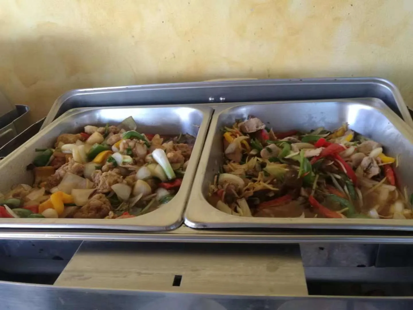 Breakfast in Venetian Poseidon Pool Hotel