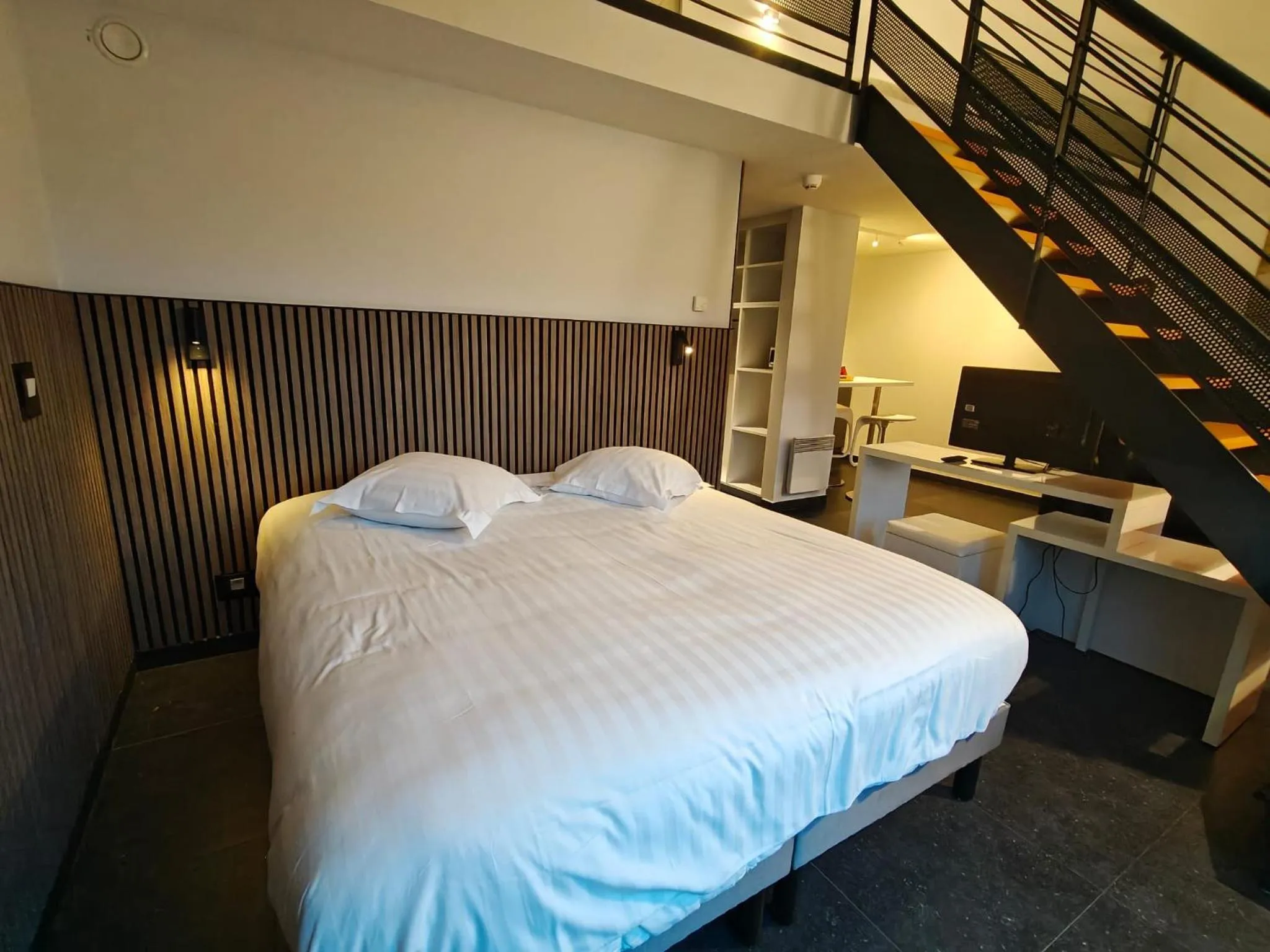 Bed in Hotel Bô Rivage