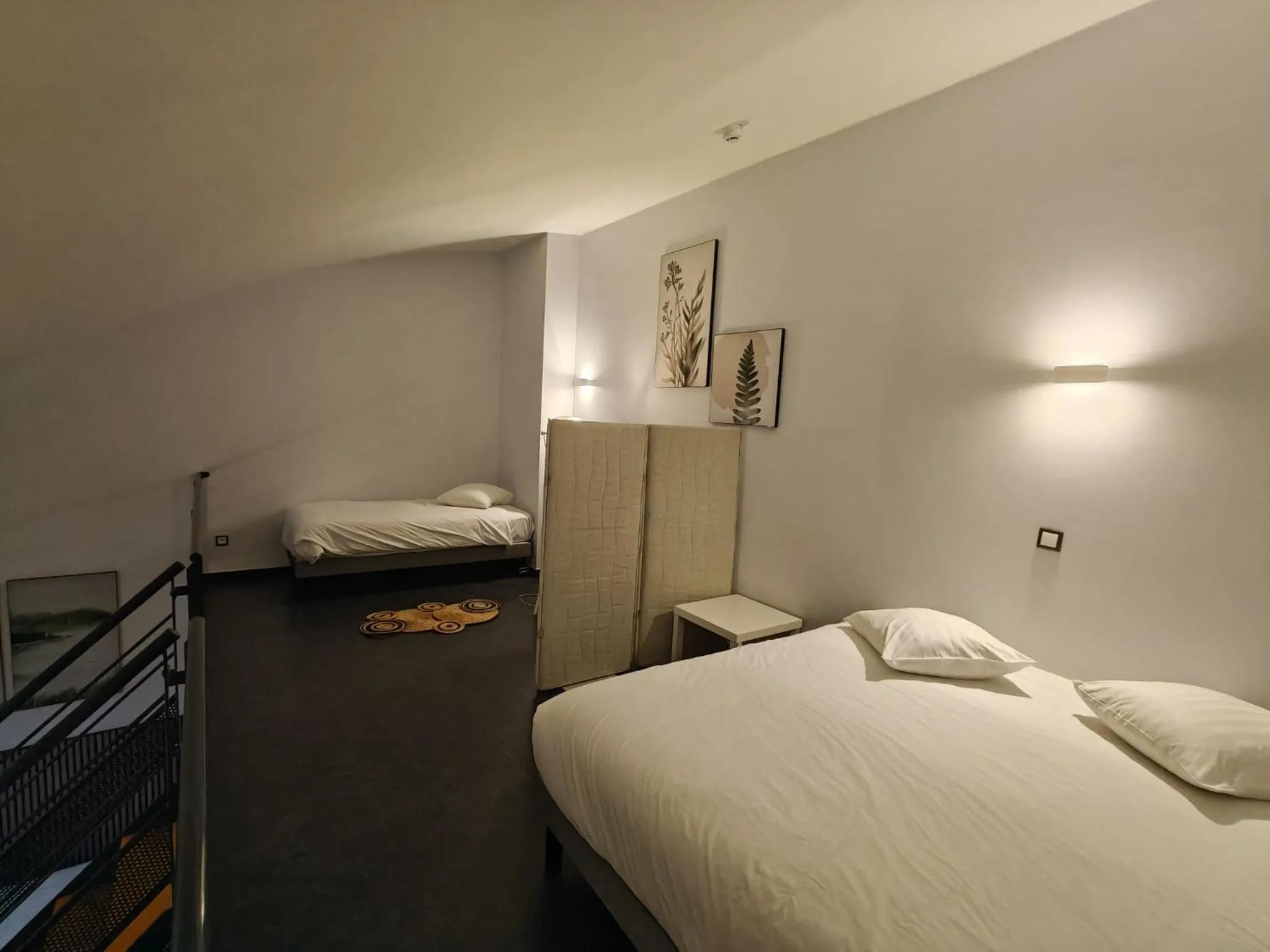 Bed in Hotel Bô Rivage