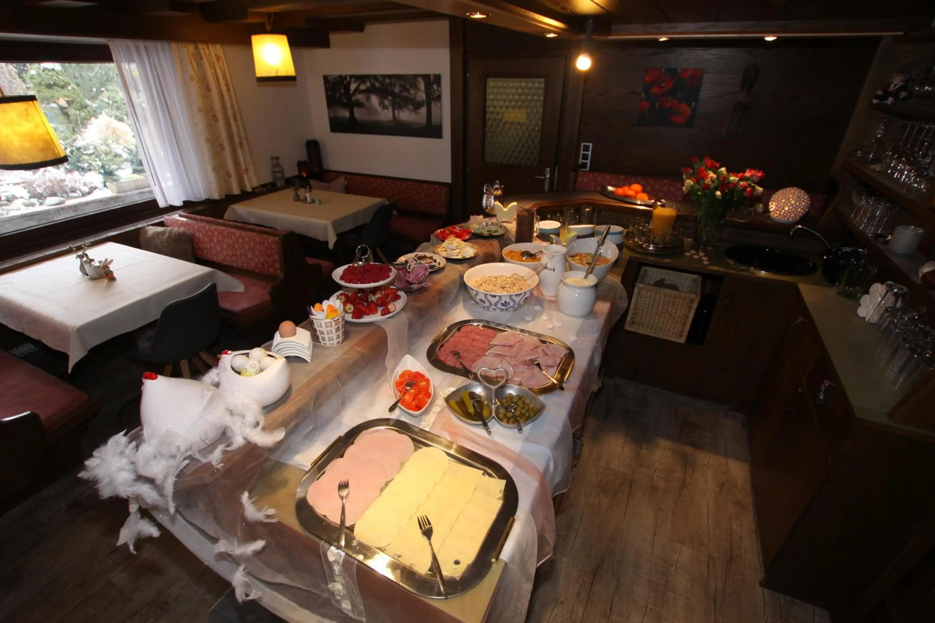 Buffet breakfast in Pension Garni Gerhard