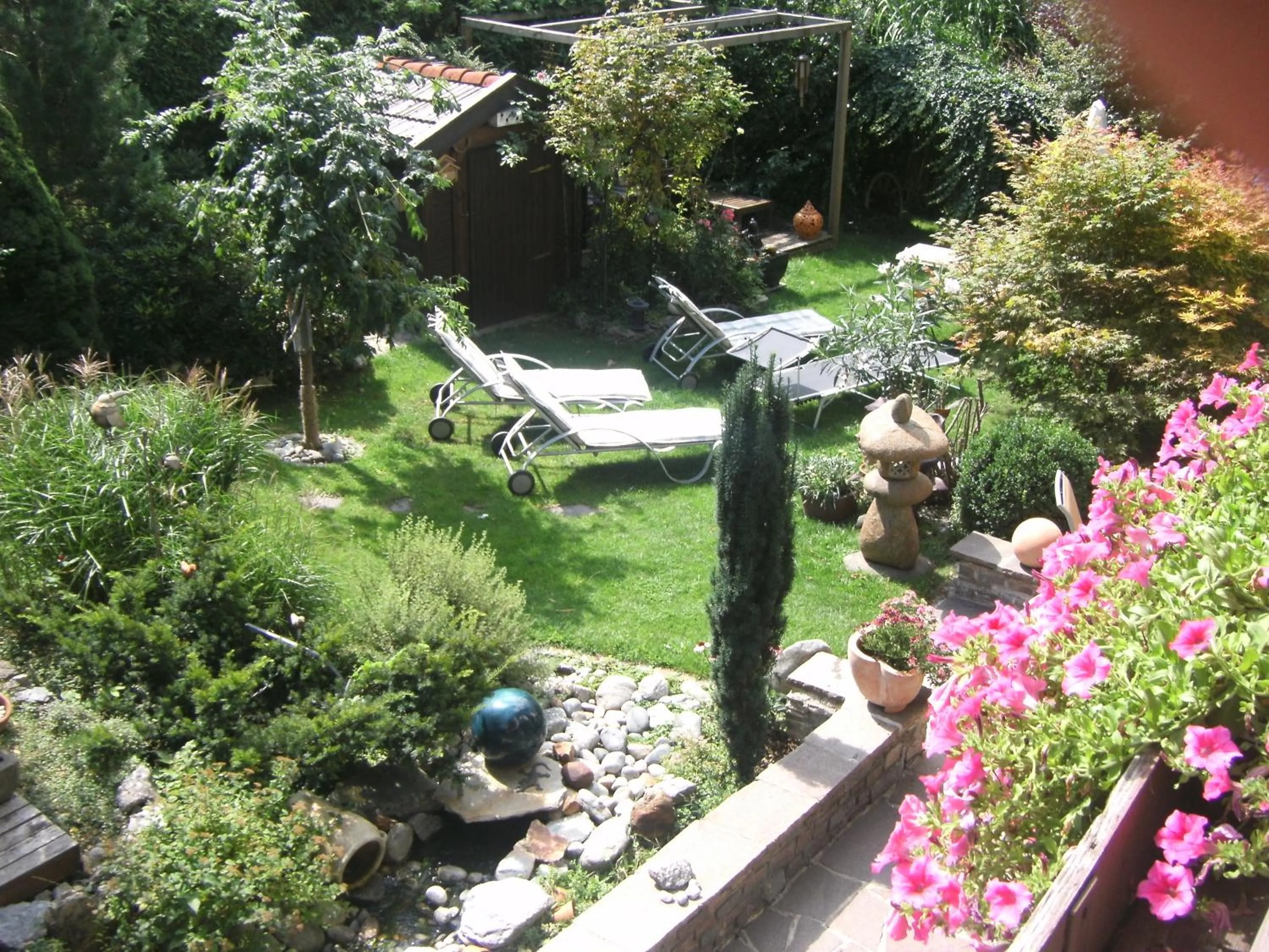 Garden in Pension Garni Gerhard