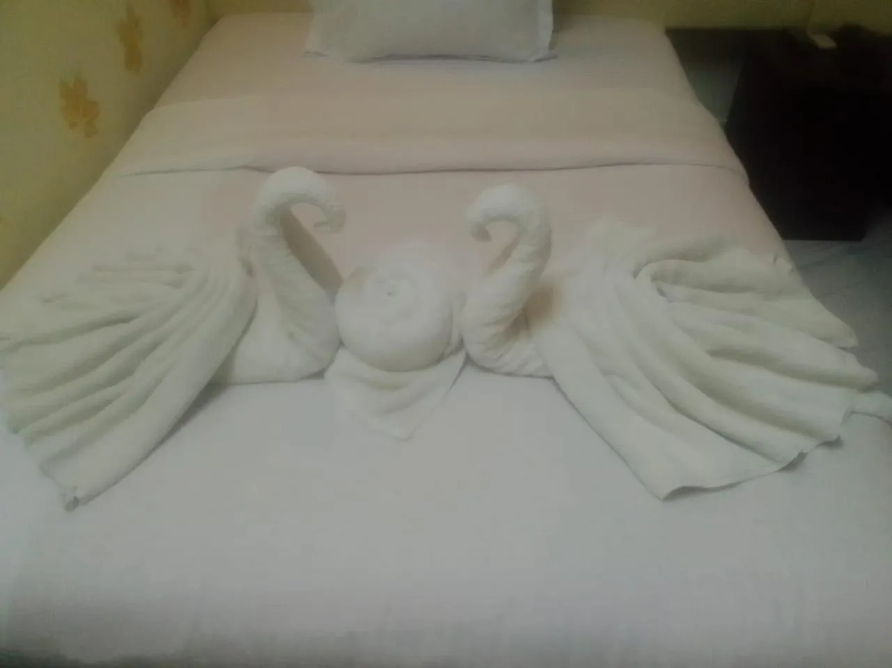 Bed in Hotel Blue Bird