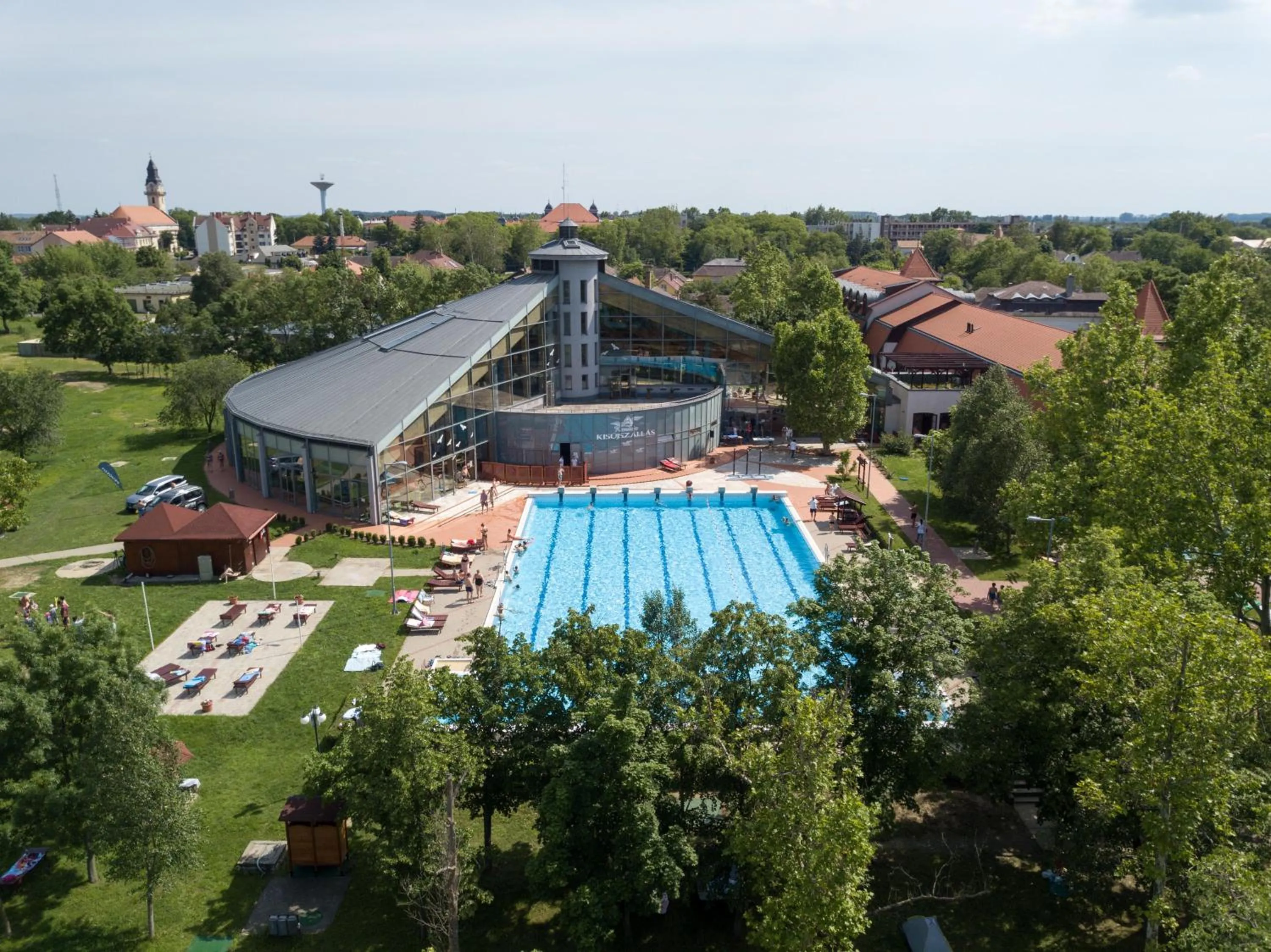 Spa and wellness centre/facilities in Hotel Kumánia