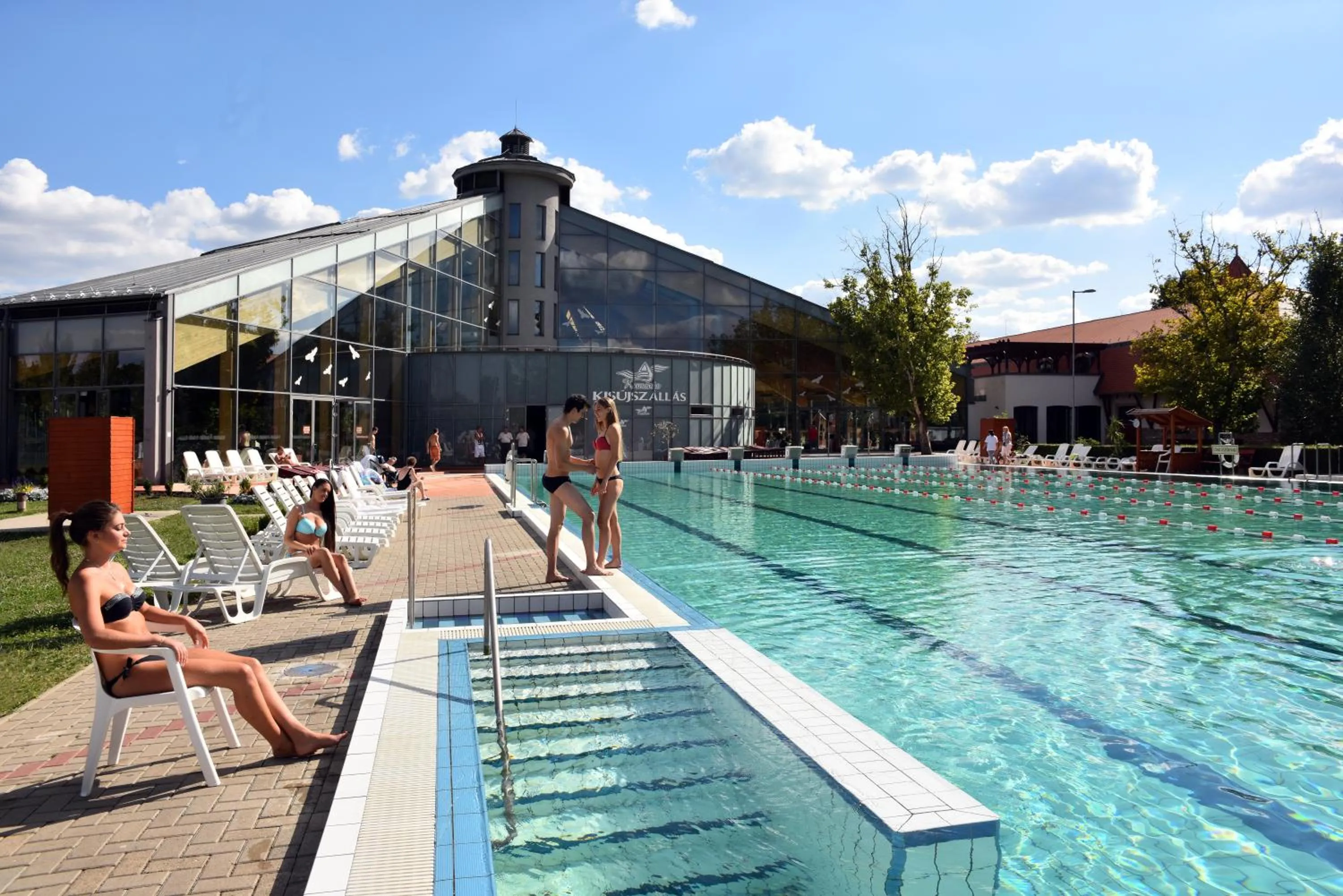 Spa and wellness centre/facilities in Hotel Kumánia