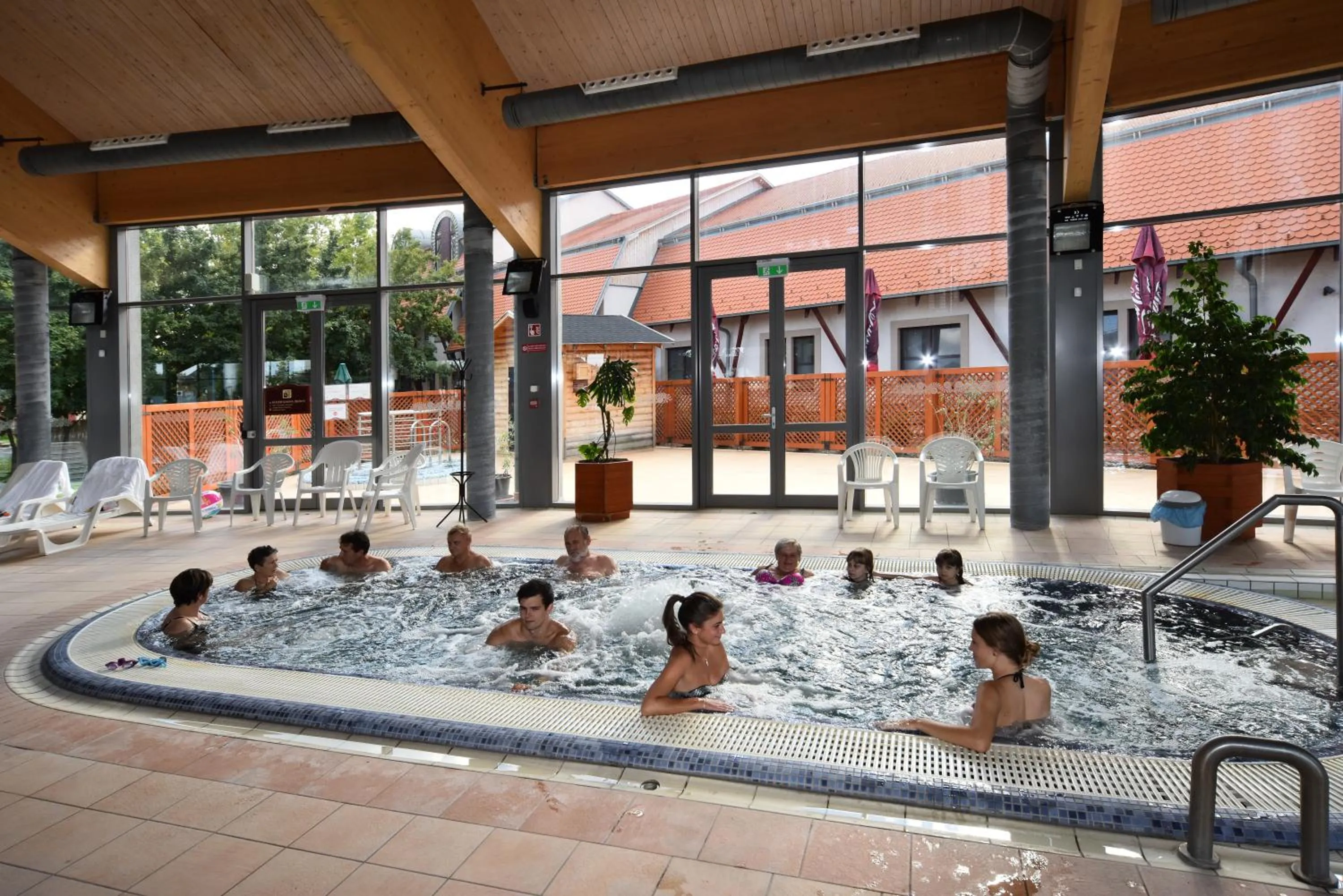Spa and wellness centre/facilities in Hotel Kumánia