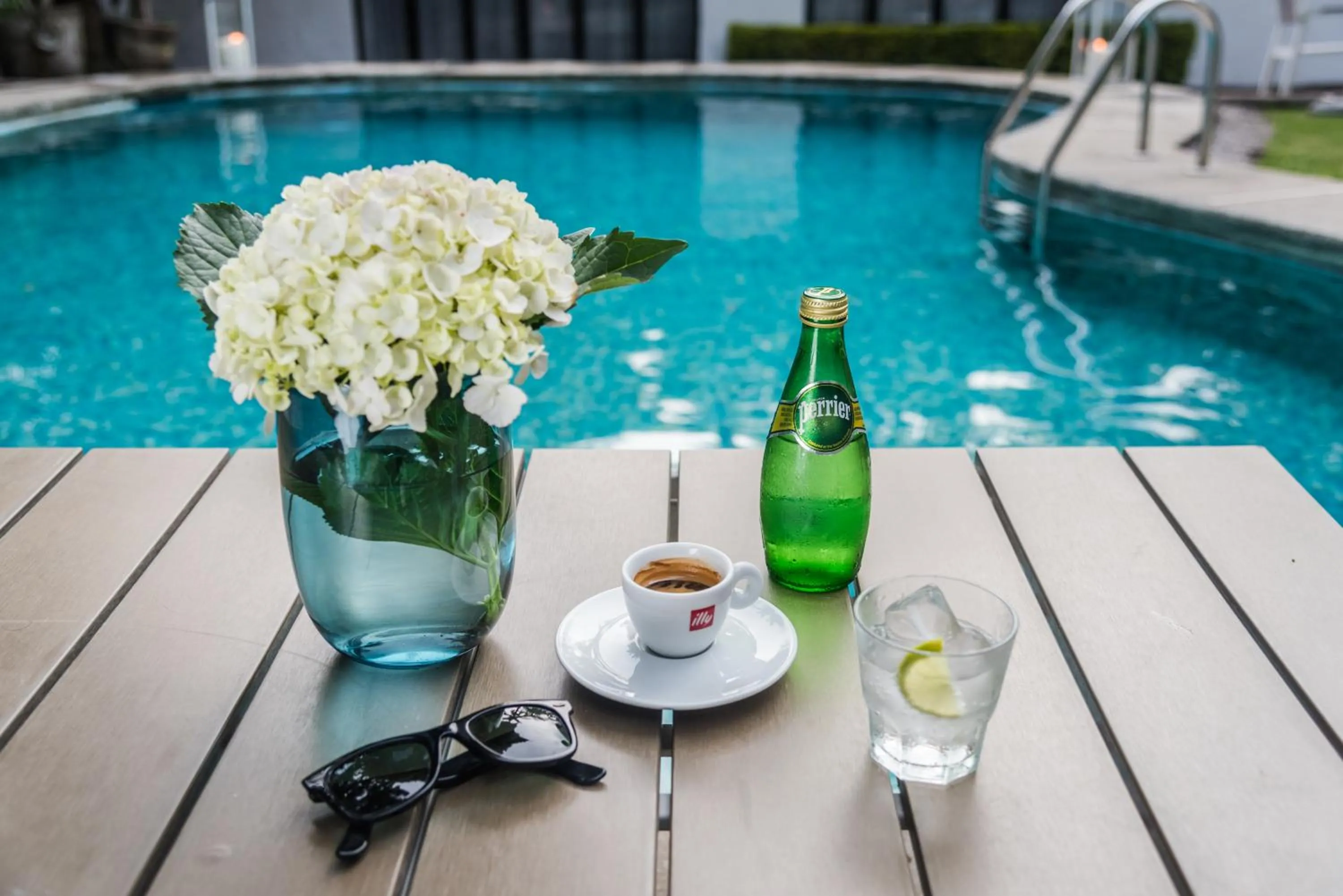 Pool view in Las Casas B&B Boutique Hotel, Spa & Restaurante Cuernavaca