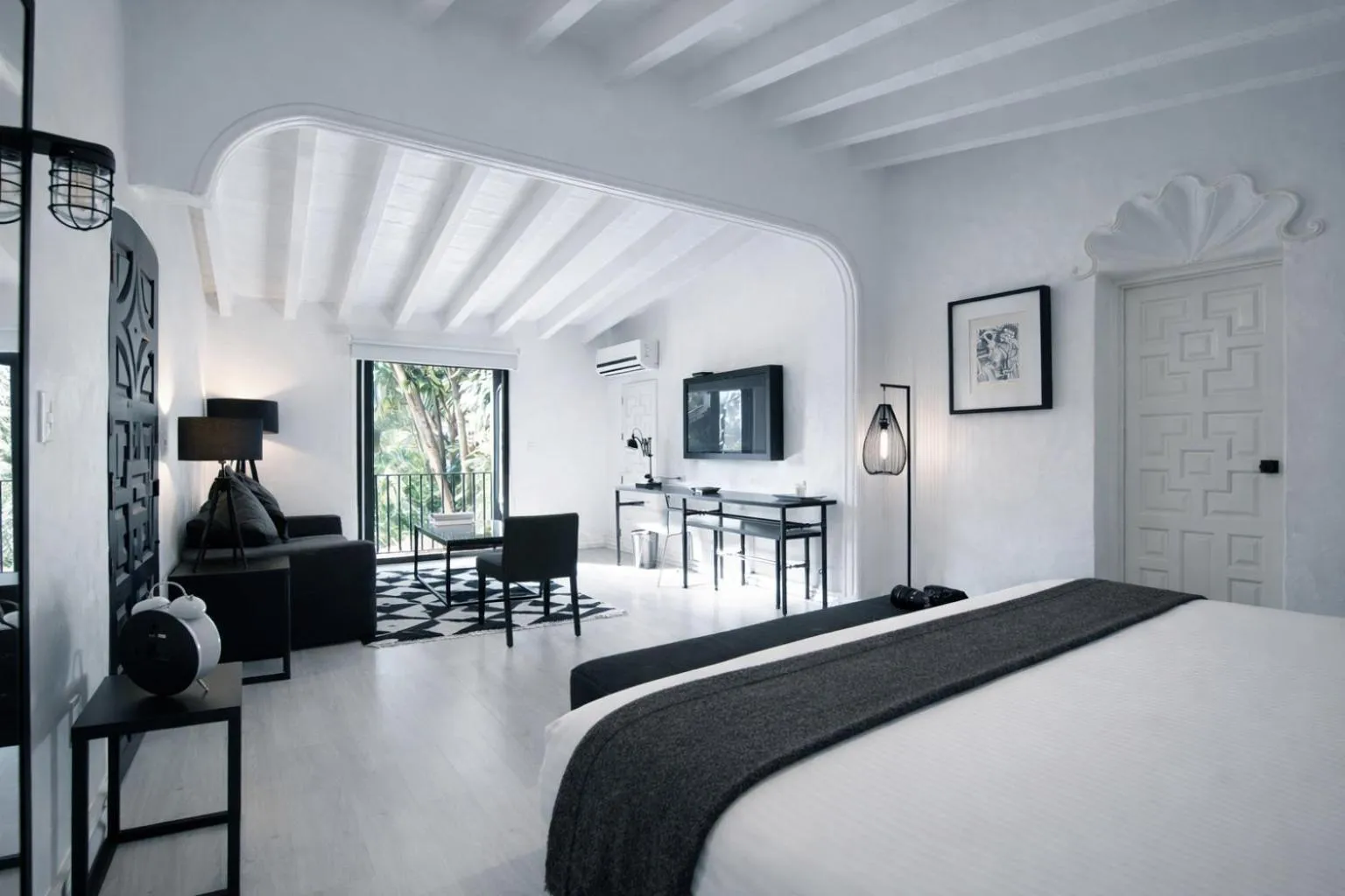 Bed in Las Casas B&B Boutique Hotel, Spa & Restaurante Cuernavaca