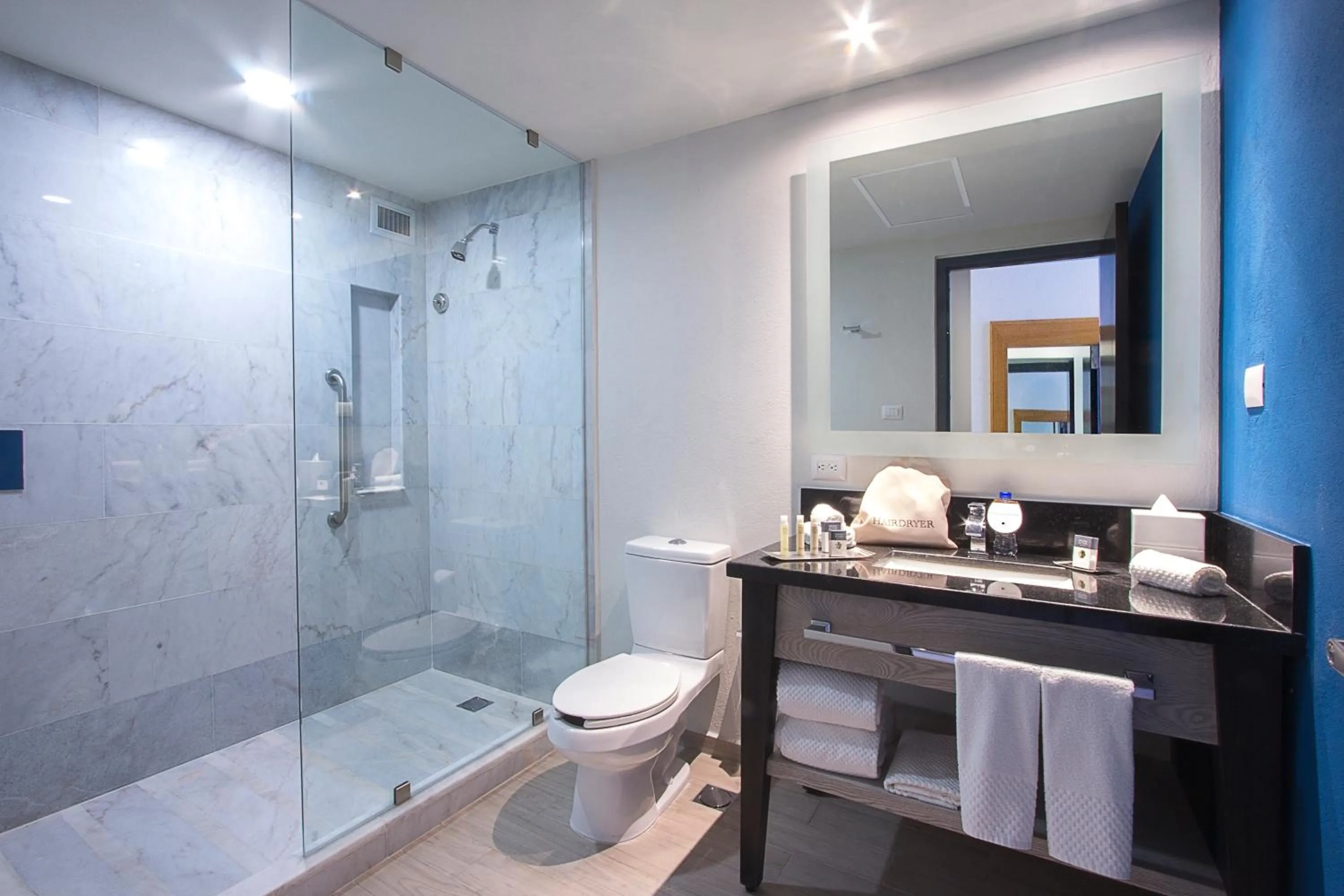 Shower in DoubleTree by Hilton Veracruz