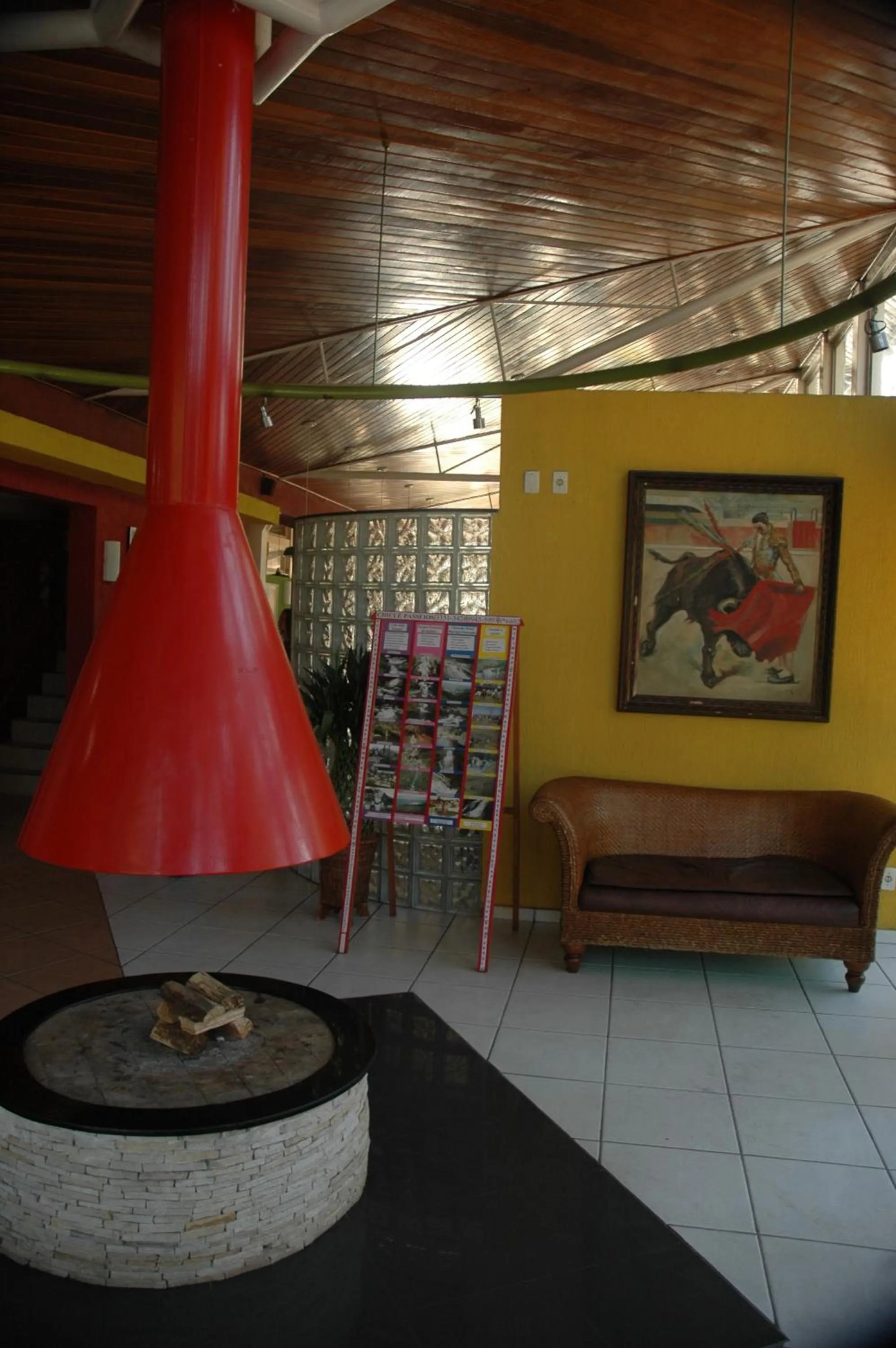 Lobby or reception in Pousada Suarez