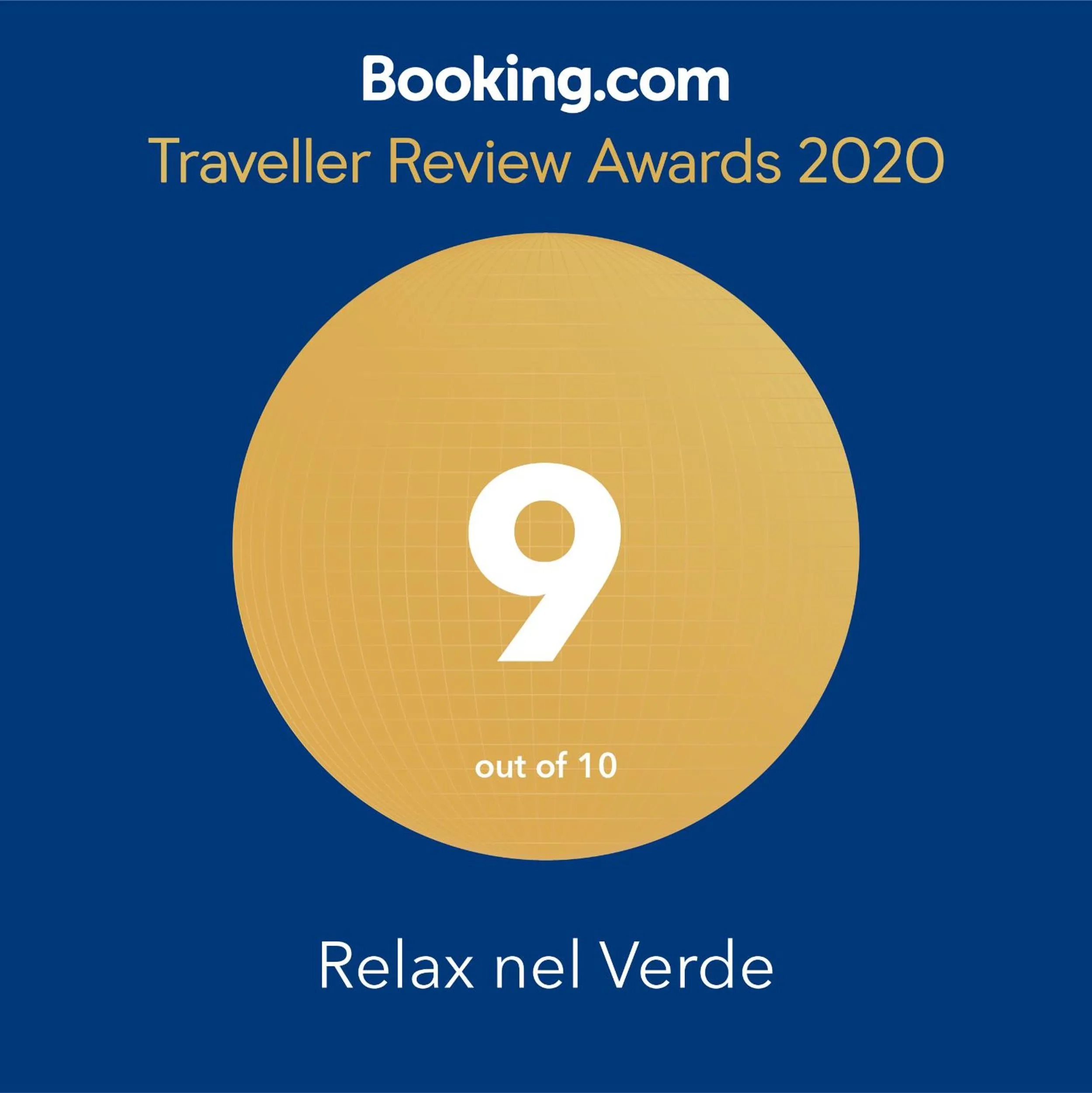 Certificate/Award in Relax nel Verde