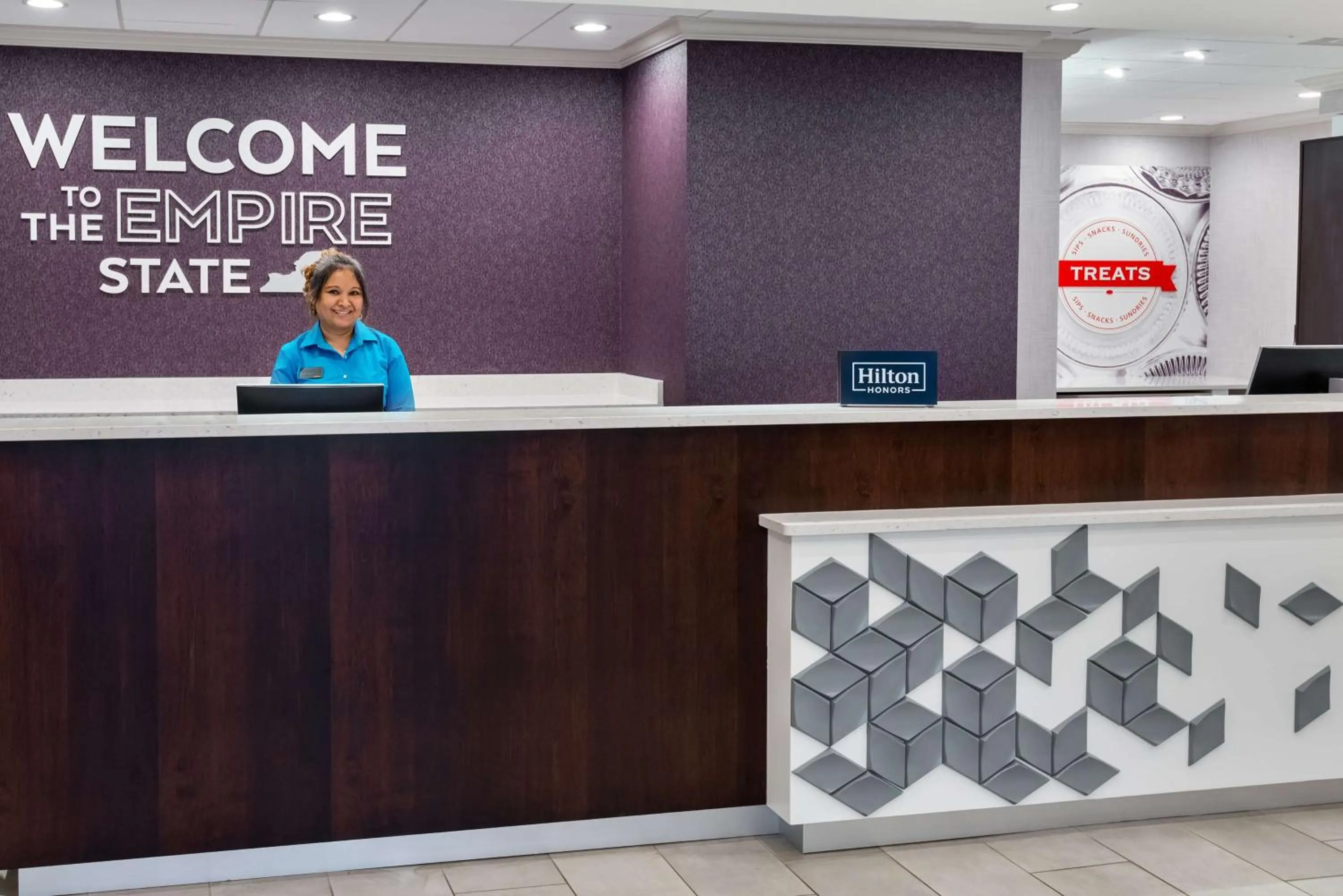 Lobby or reception in Hampton Inn & Suites Buffalo/Downtown