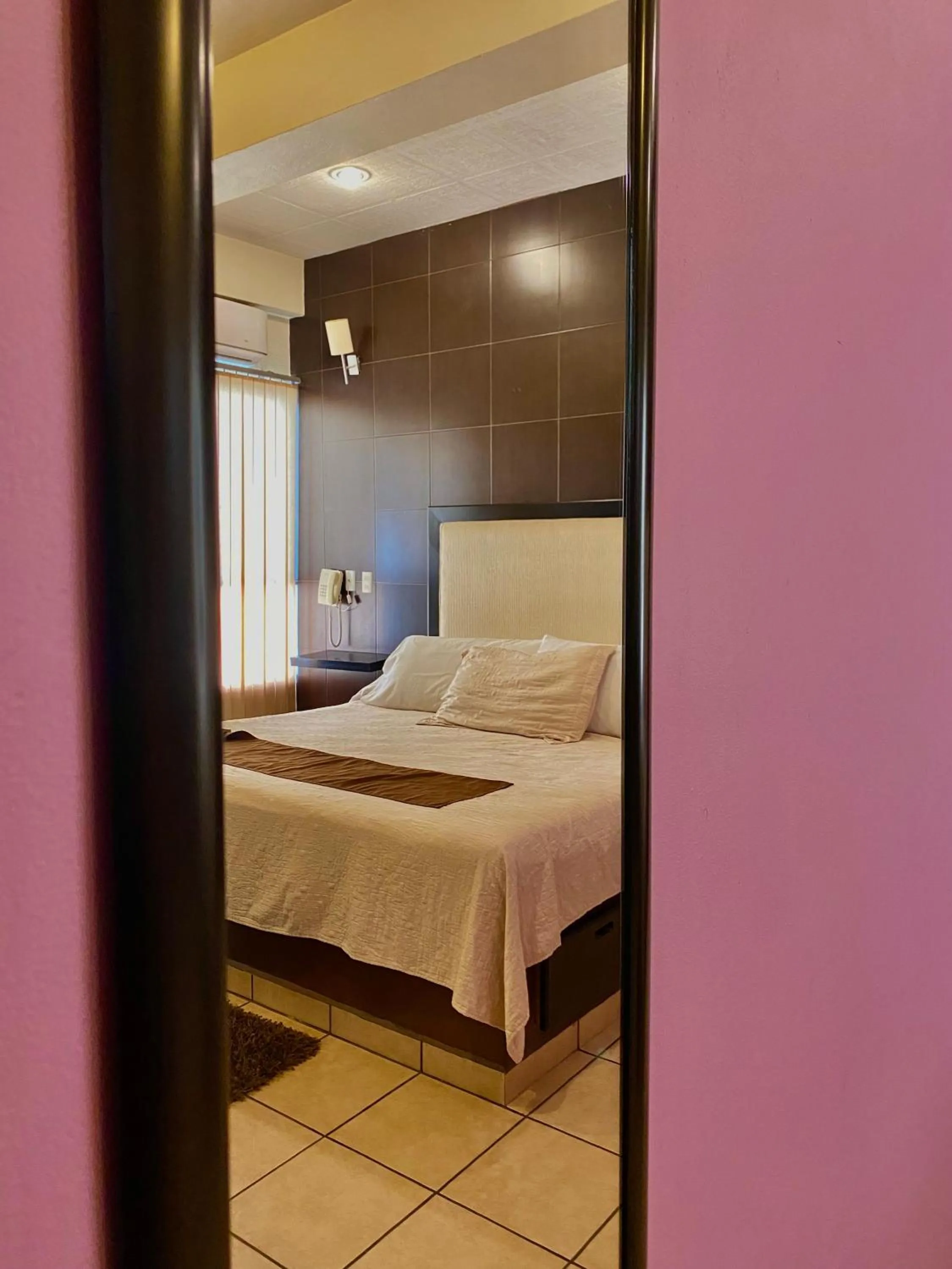 Bed in Posada Vista Tepoz