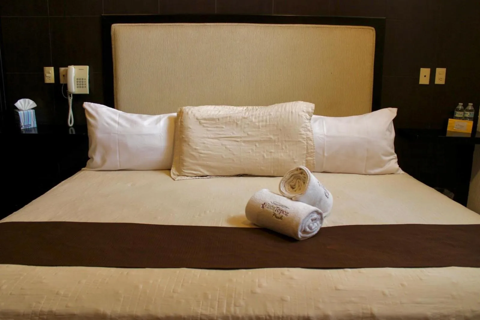 Bed in Posada Vista Tepoz