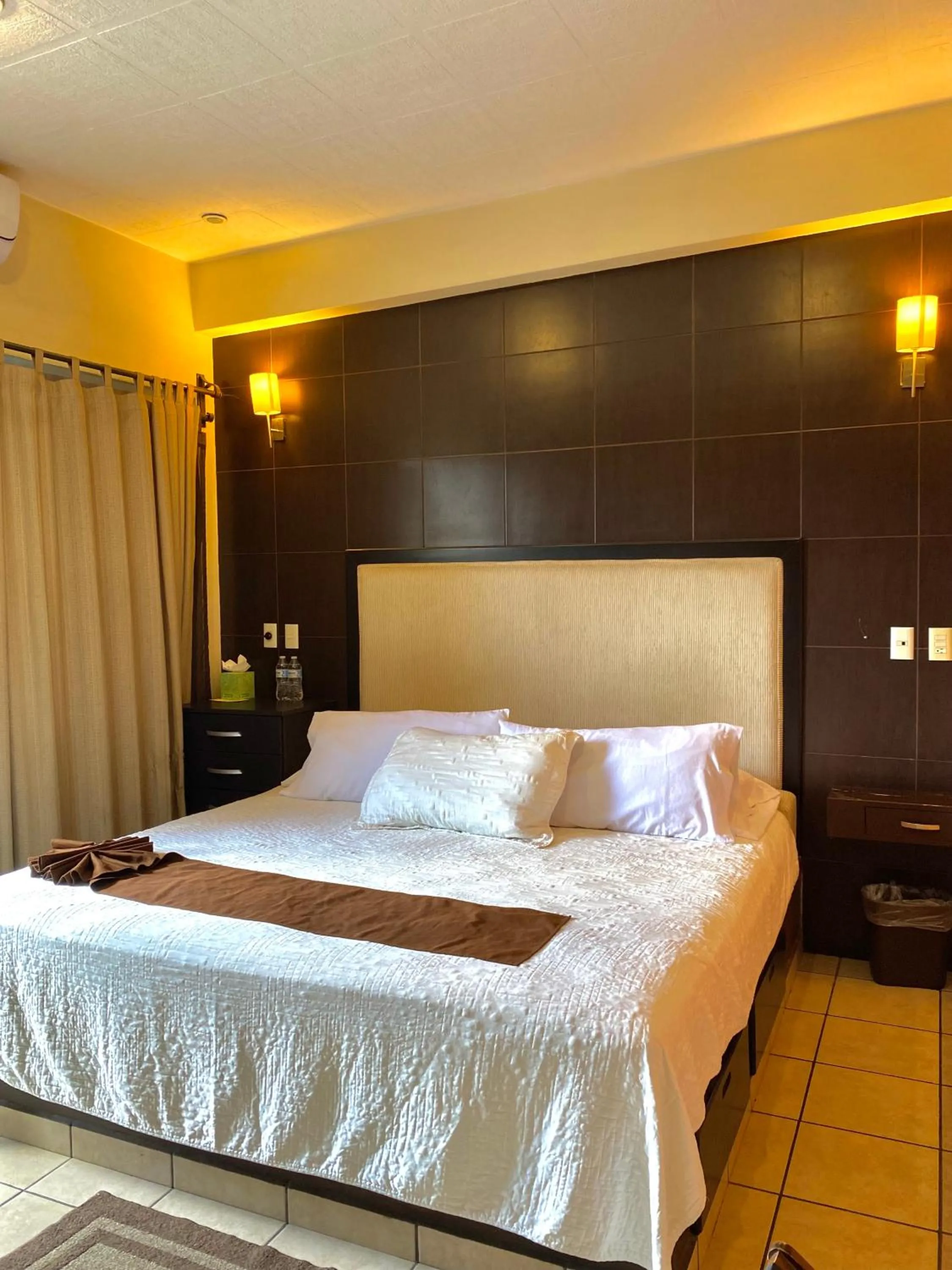 Bed in Posada Vista Tepoz