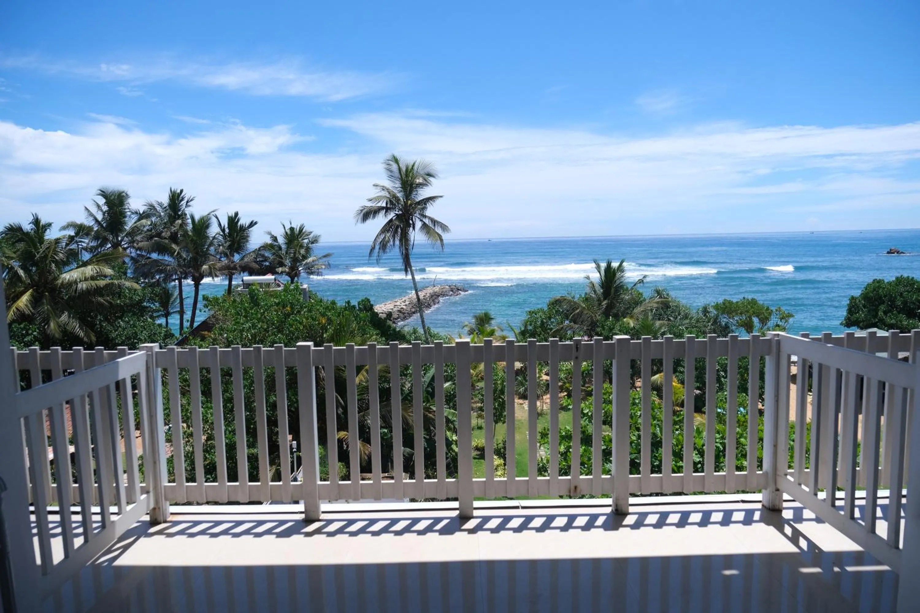 Balcony/Terrace in BeachMirissa Hotel
