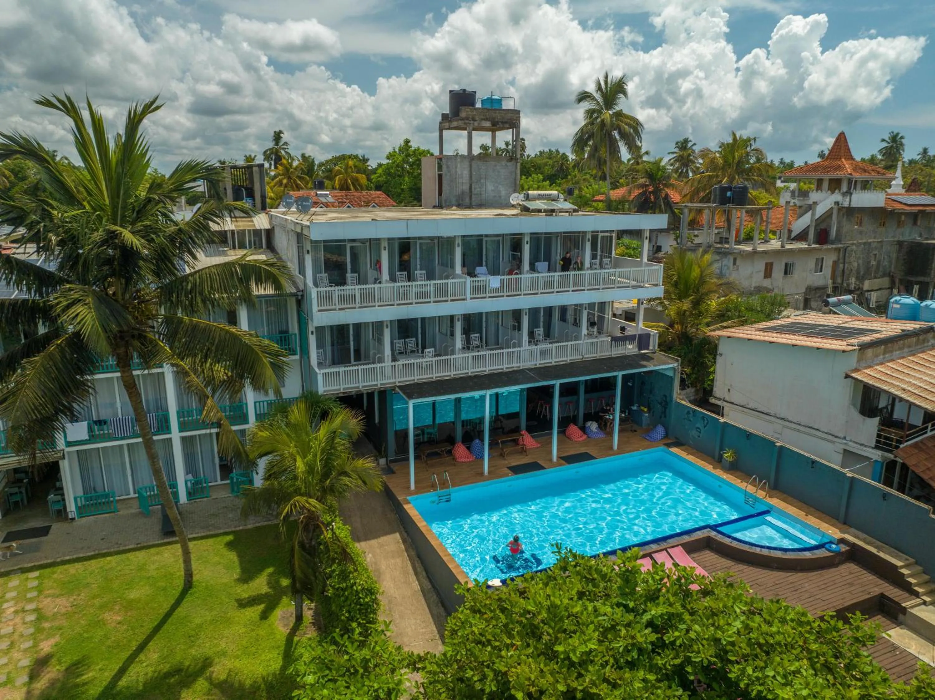 Property building in BeachMirissa Hotel
