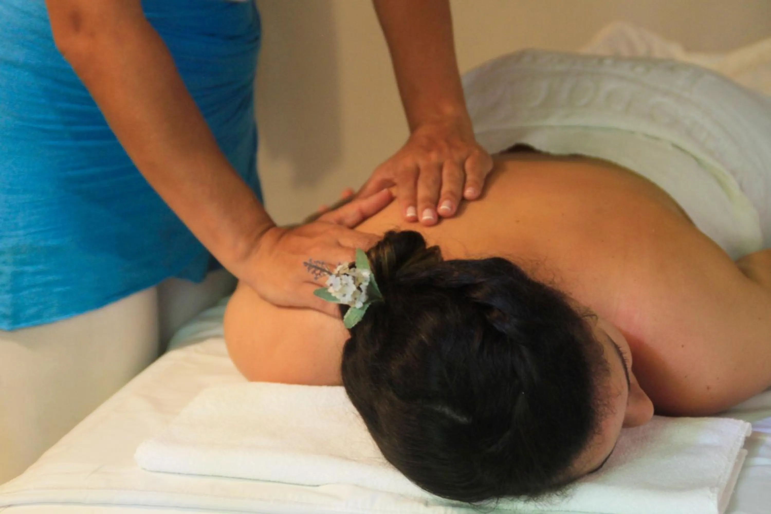 Massage in Pousada Canto do Camburi