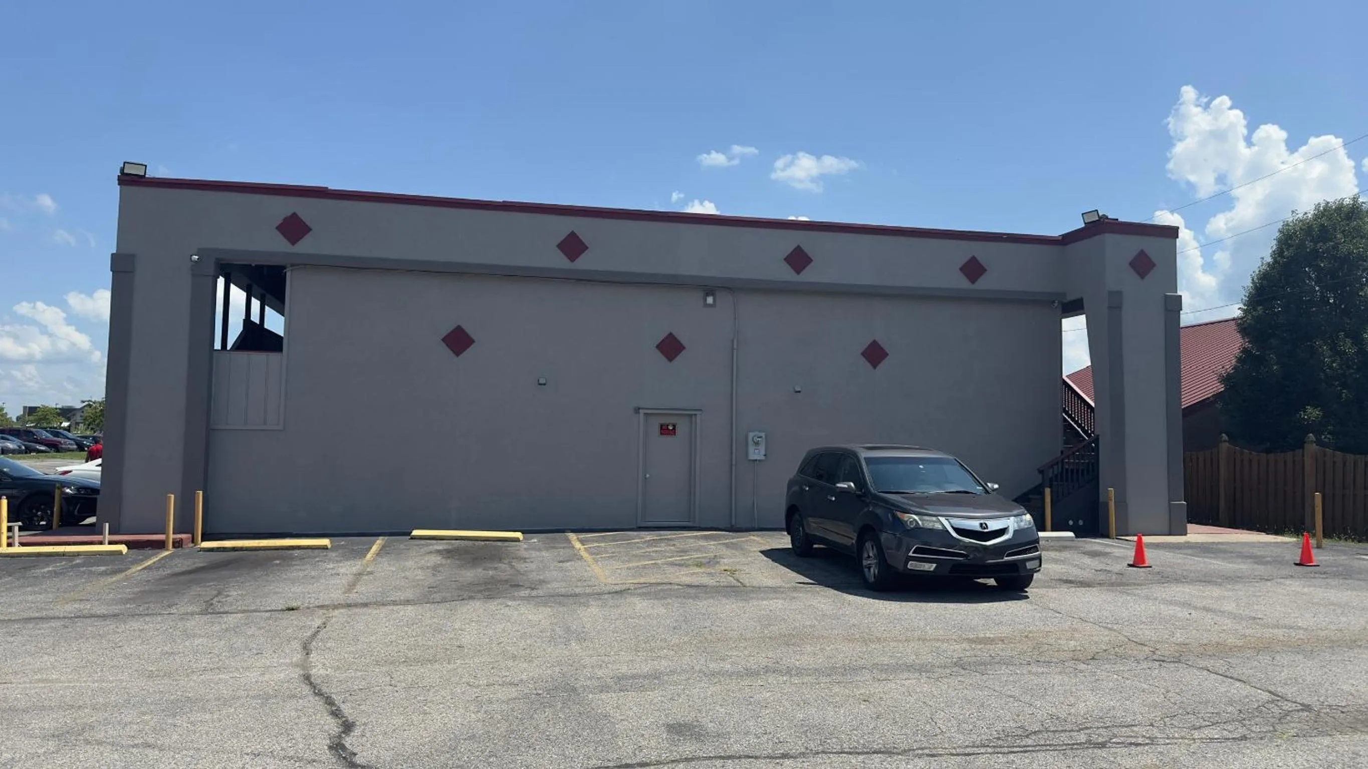 Property building in Red Roof Inn Anderson, IN