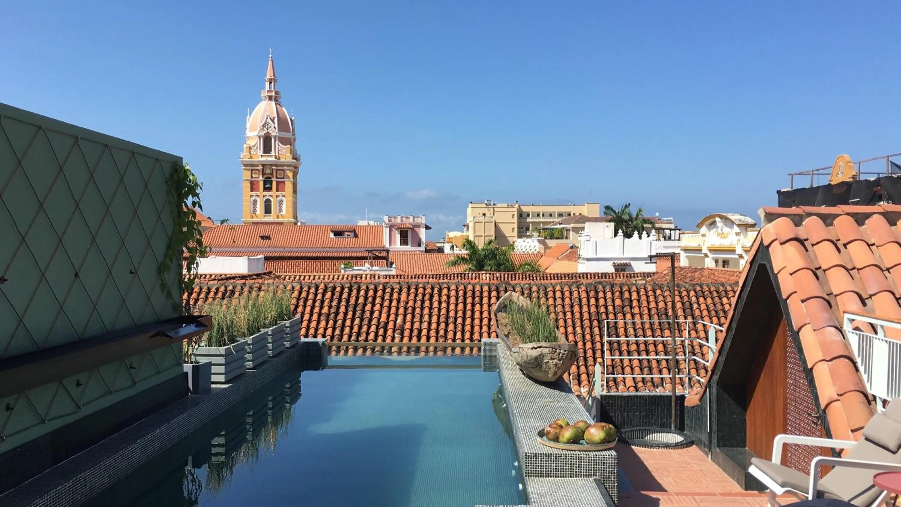 Swimming pool in Hotel Boutique Casona del Colegio