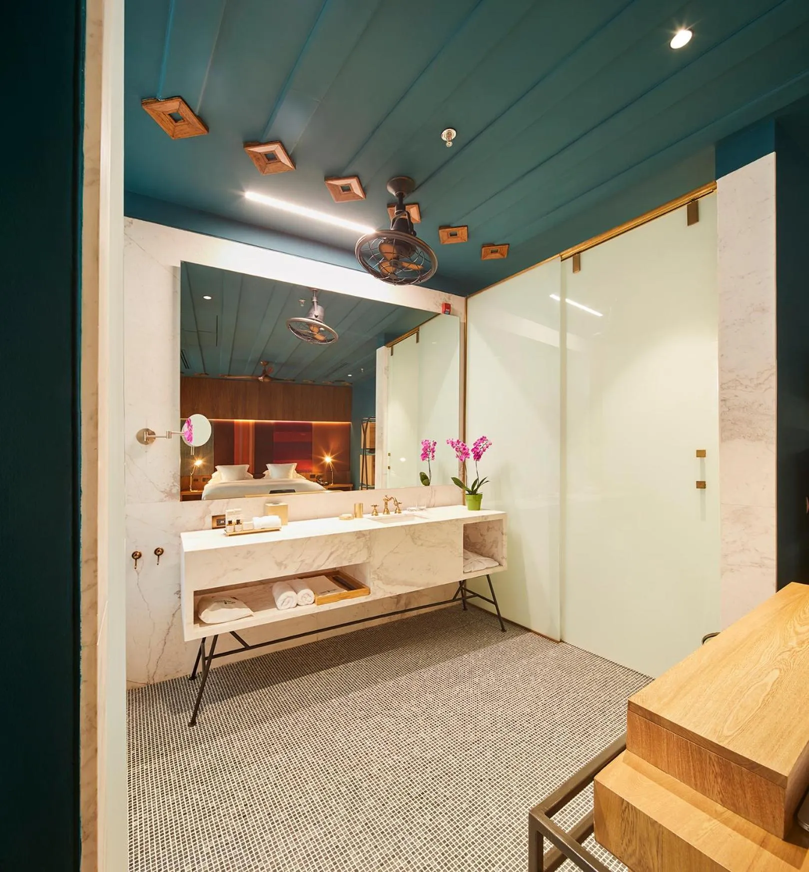 Bathroom, Bed in Hotel Boutique Casona del Colegio