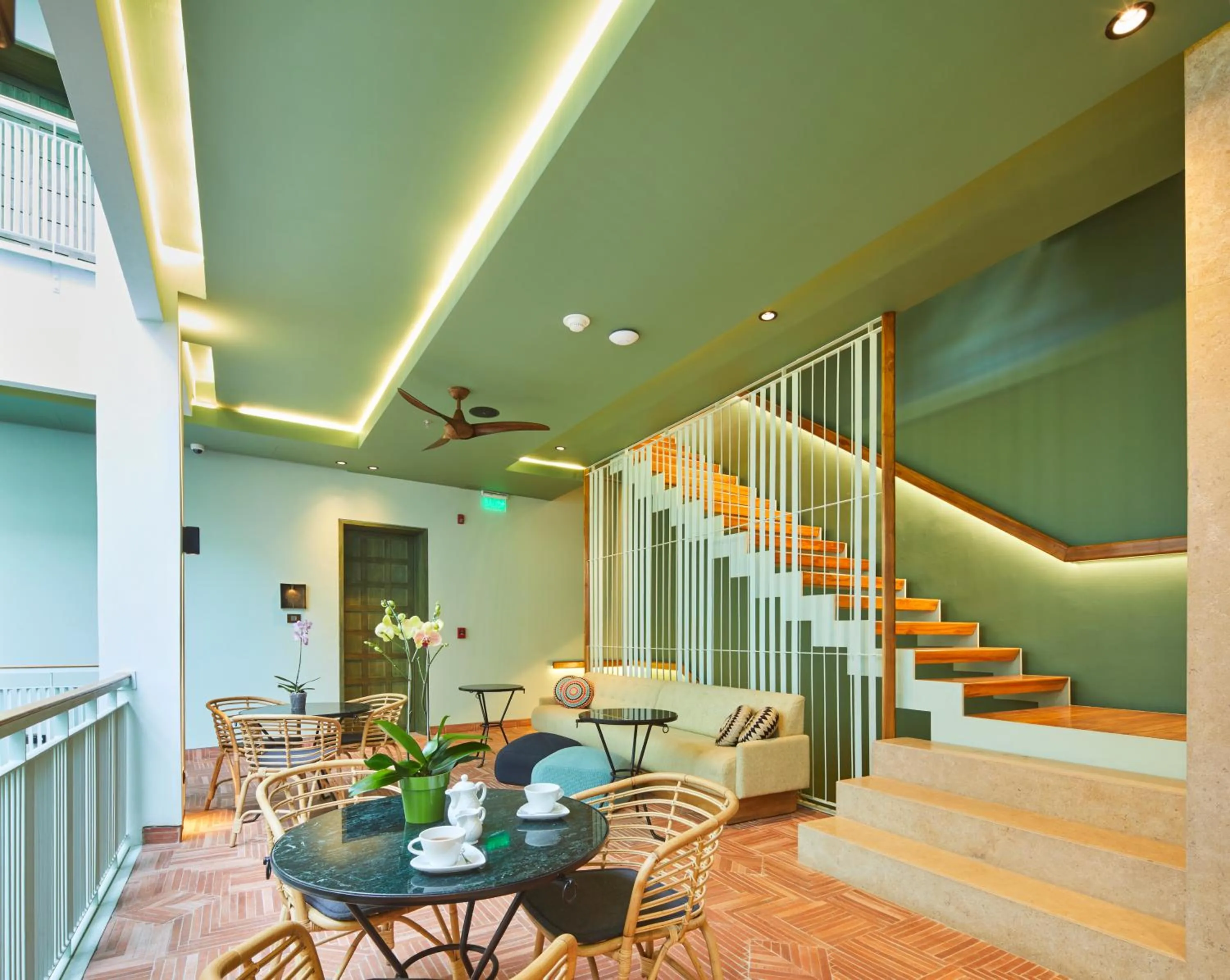 Patio in Hotel Boutique Casona del Colegio