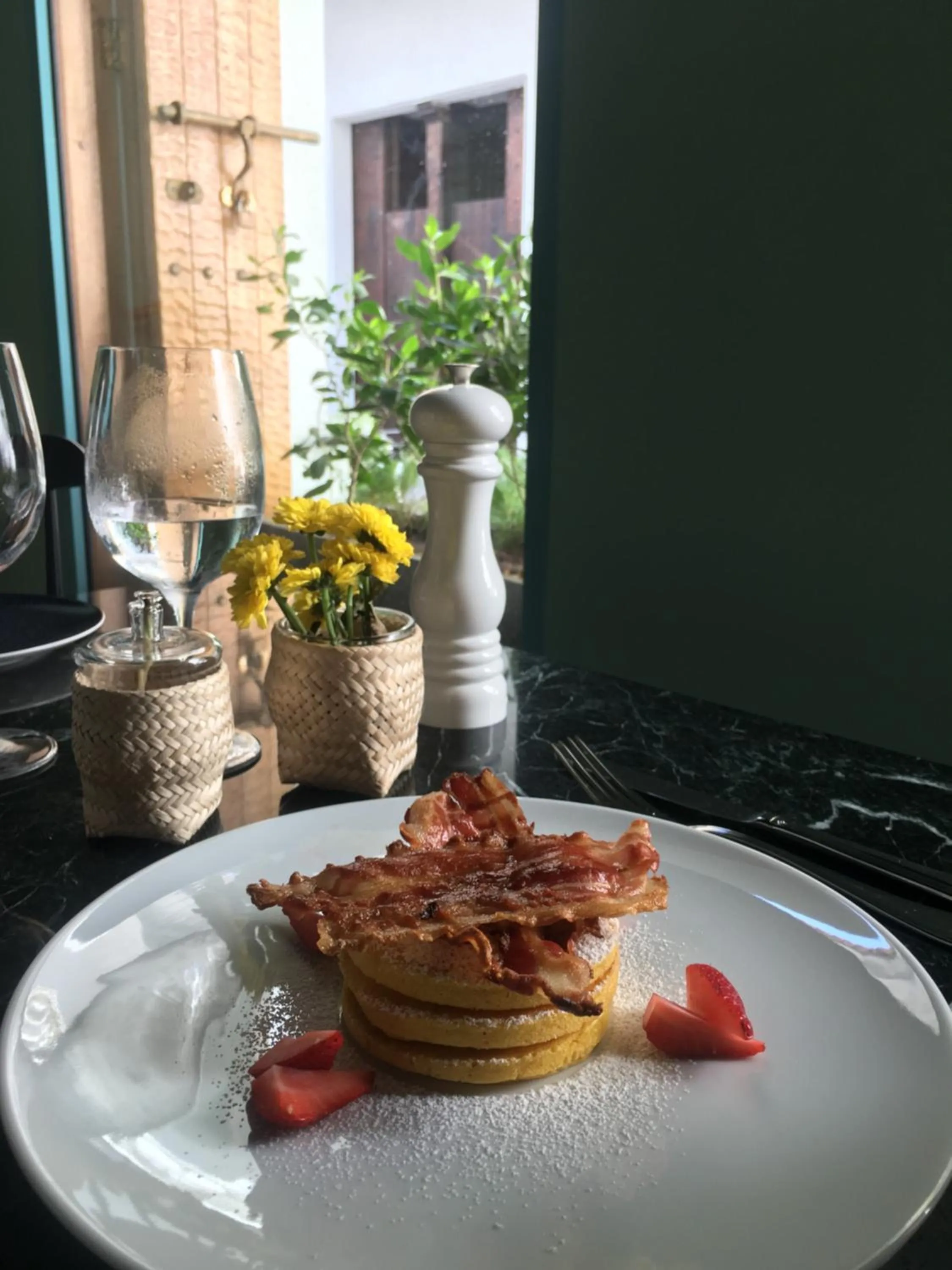 Restaurant/places to eat in Hotel Boutique Casona del Colegio