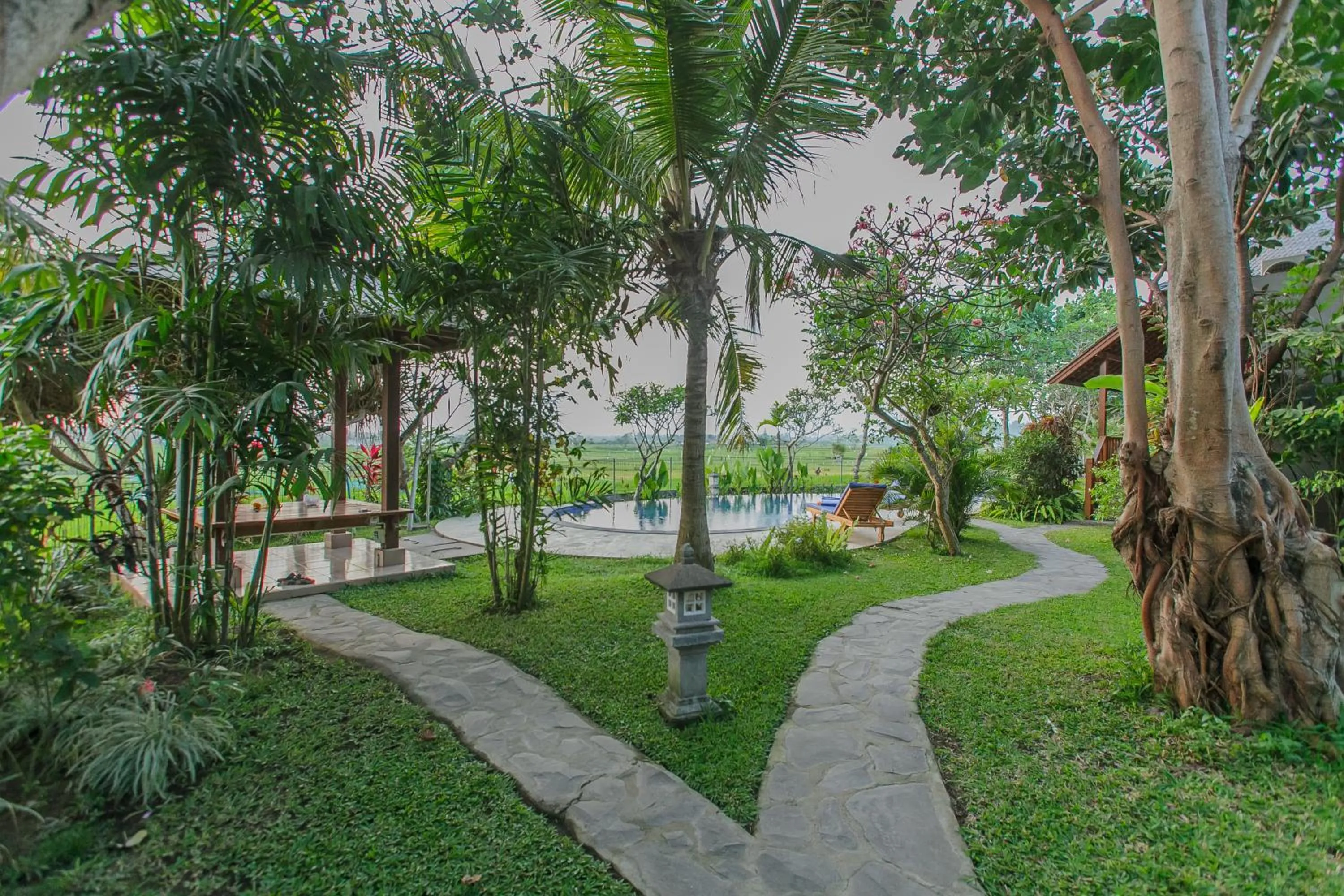 Garden in Villa D'Carik Bali