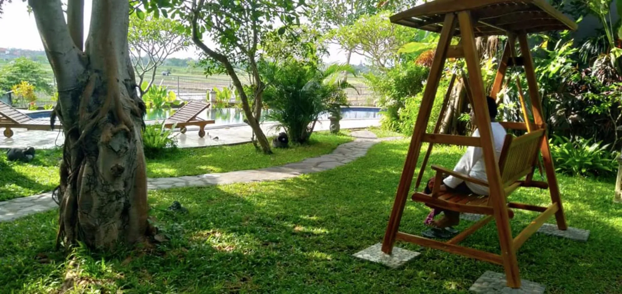 Garden in Villa D'Carik Bali