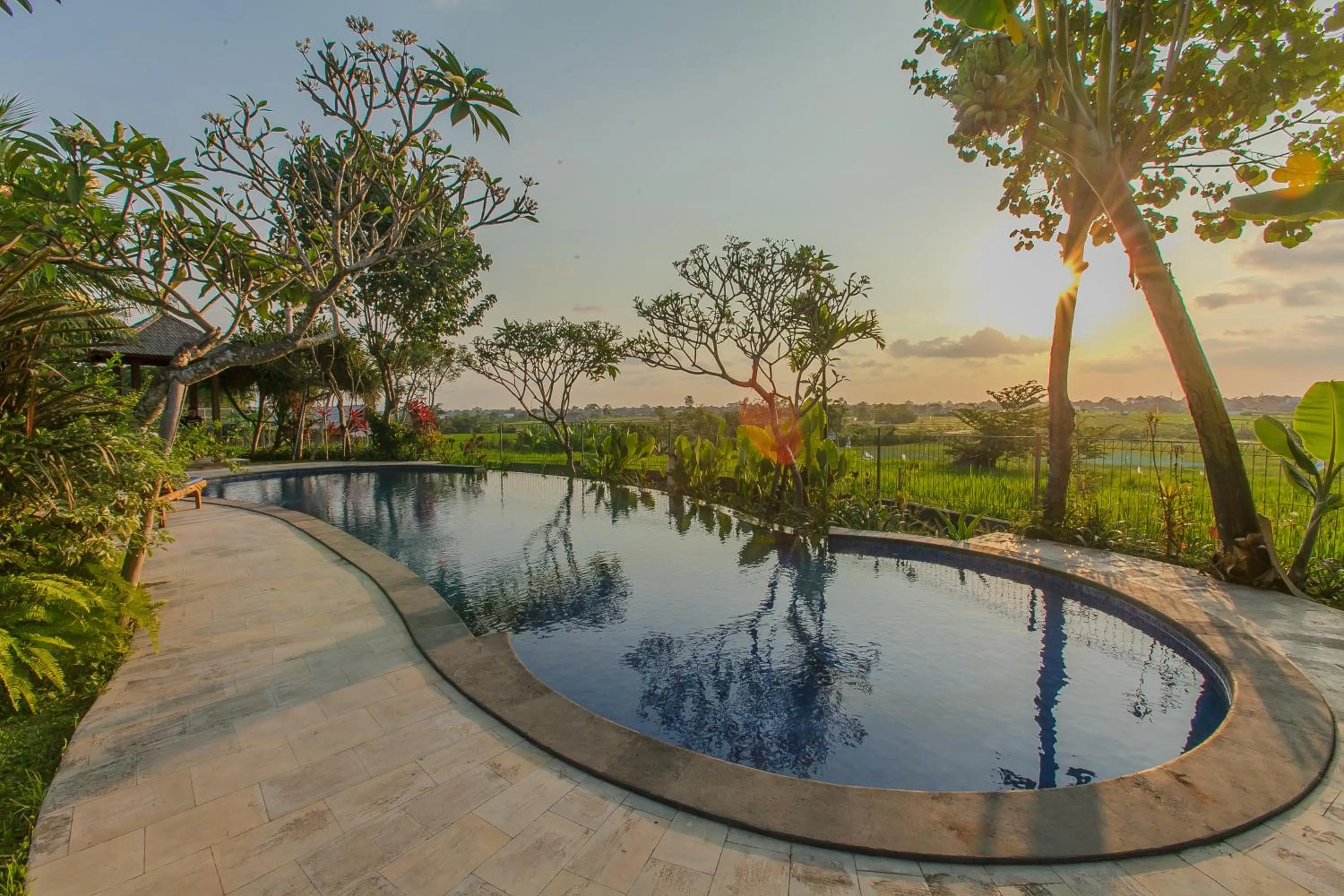 Swimming pool in Villa D'Carik Bali