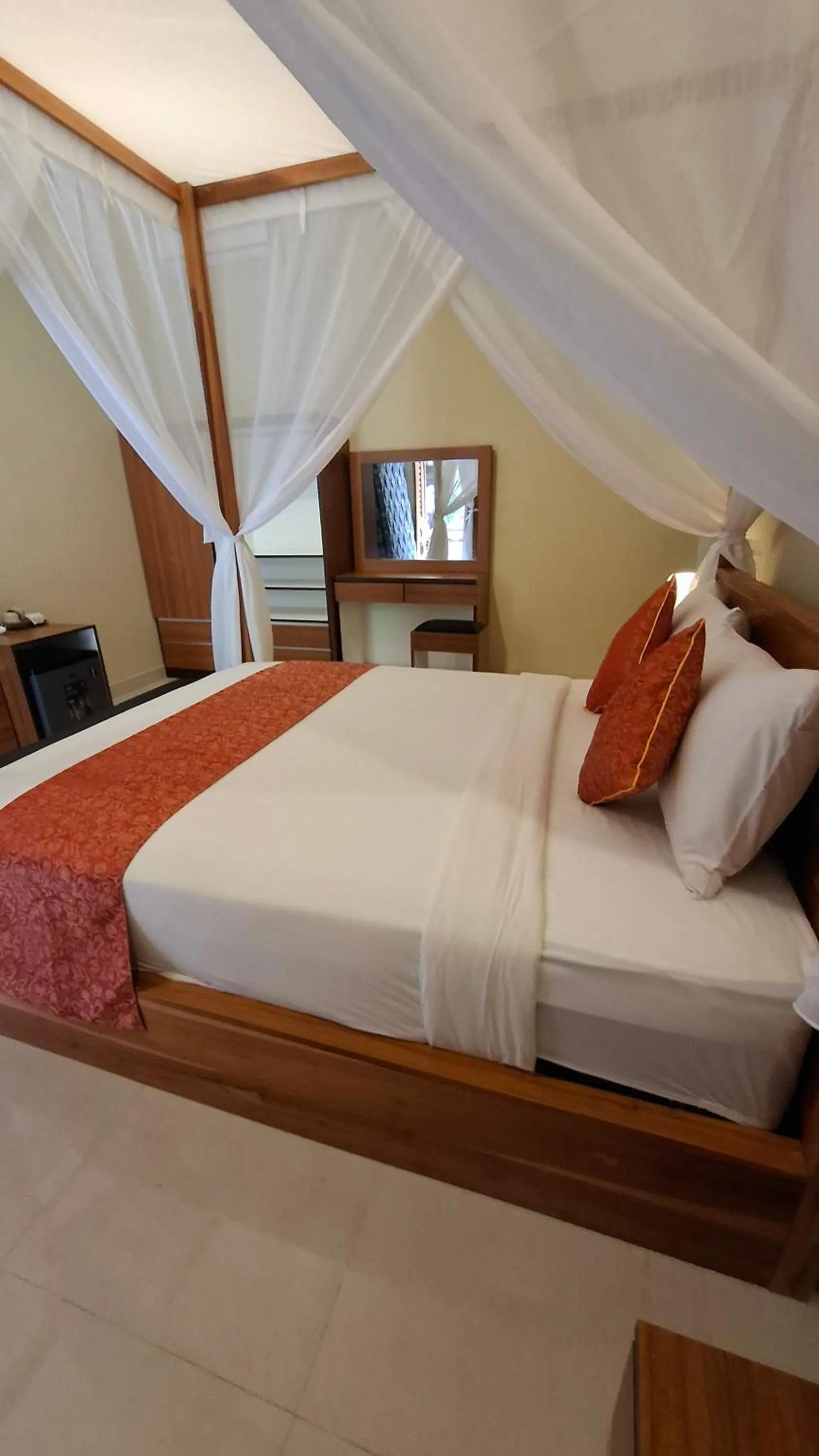 Bed in Villa D'Carik Bali