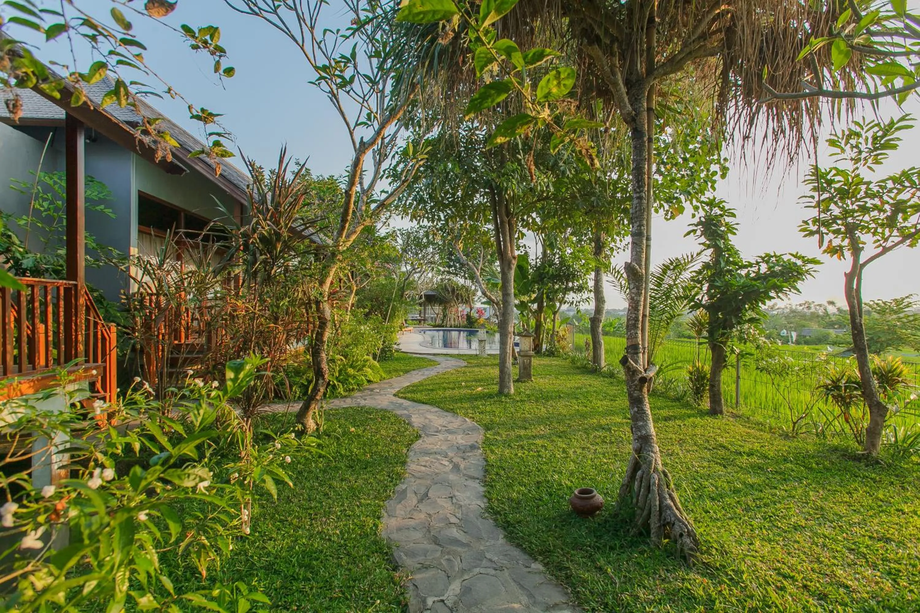 Facade/entrance in Villa D'Carik Bali