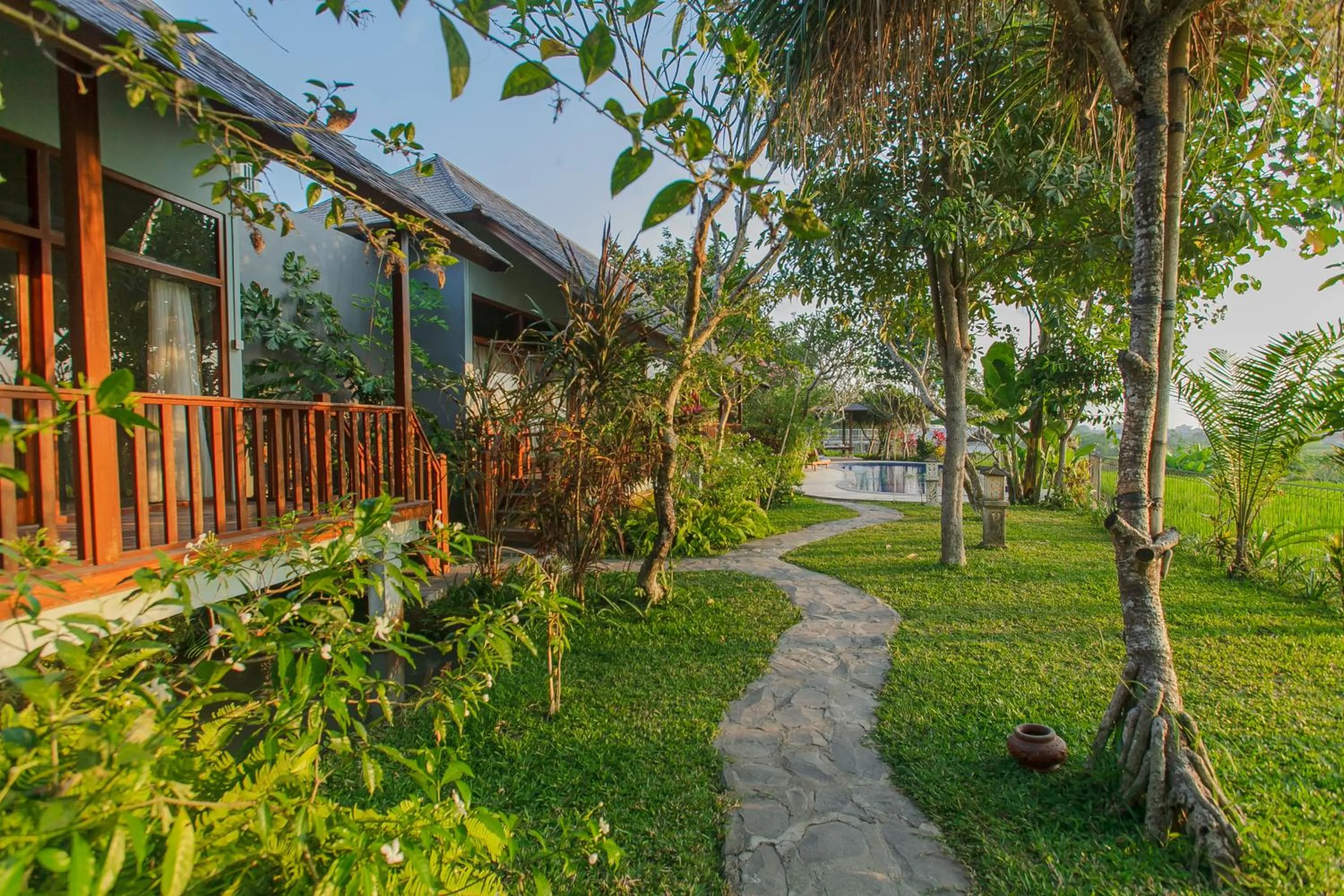 Garden in Villa D'Carik Bali