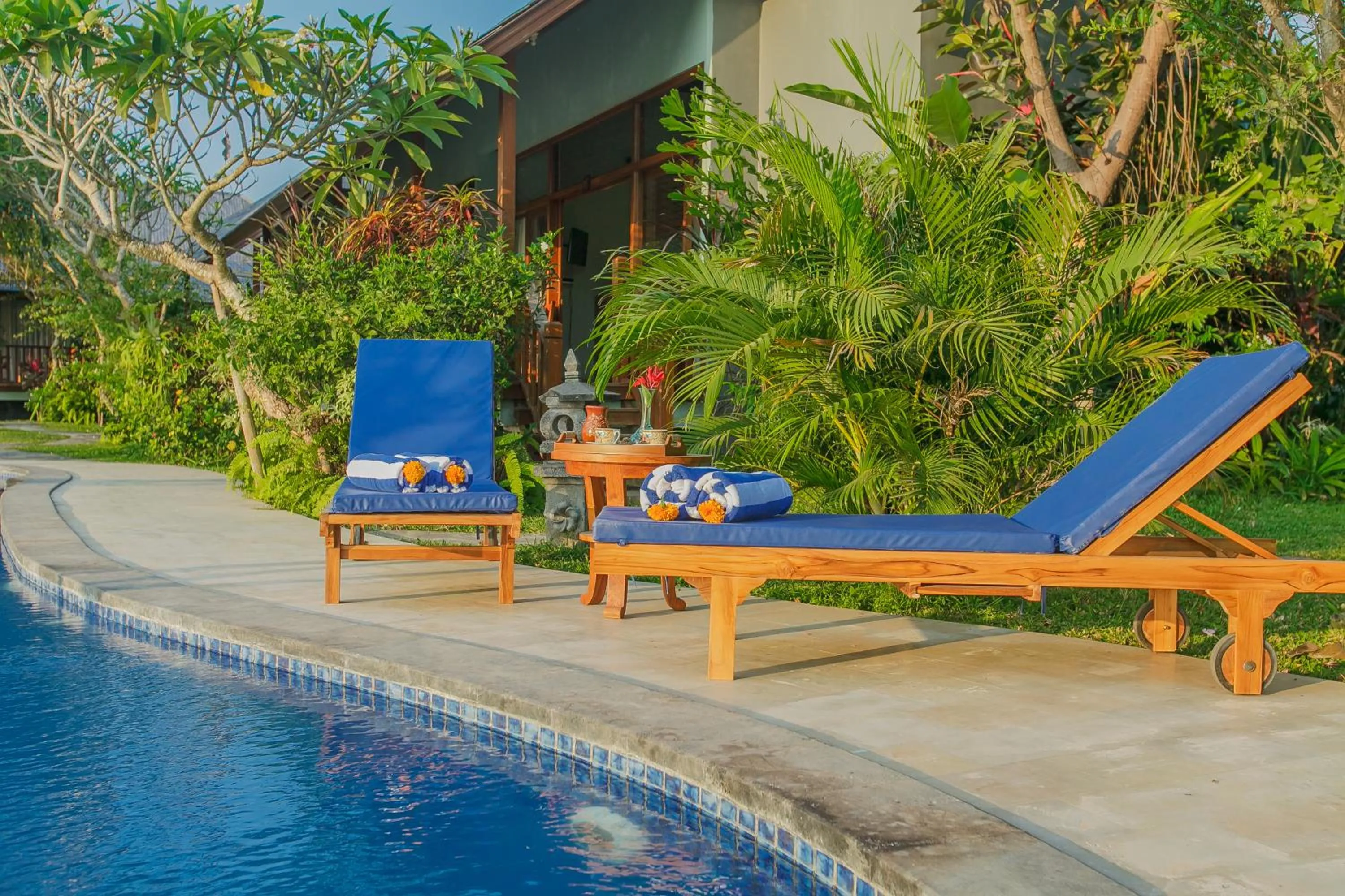 Swimming pool in Villa D'Carik Bali