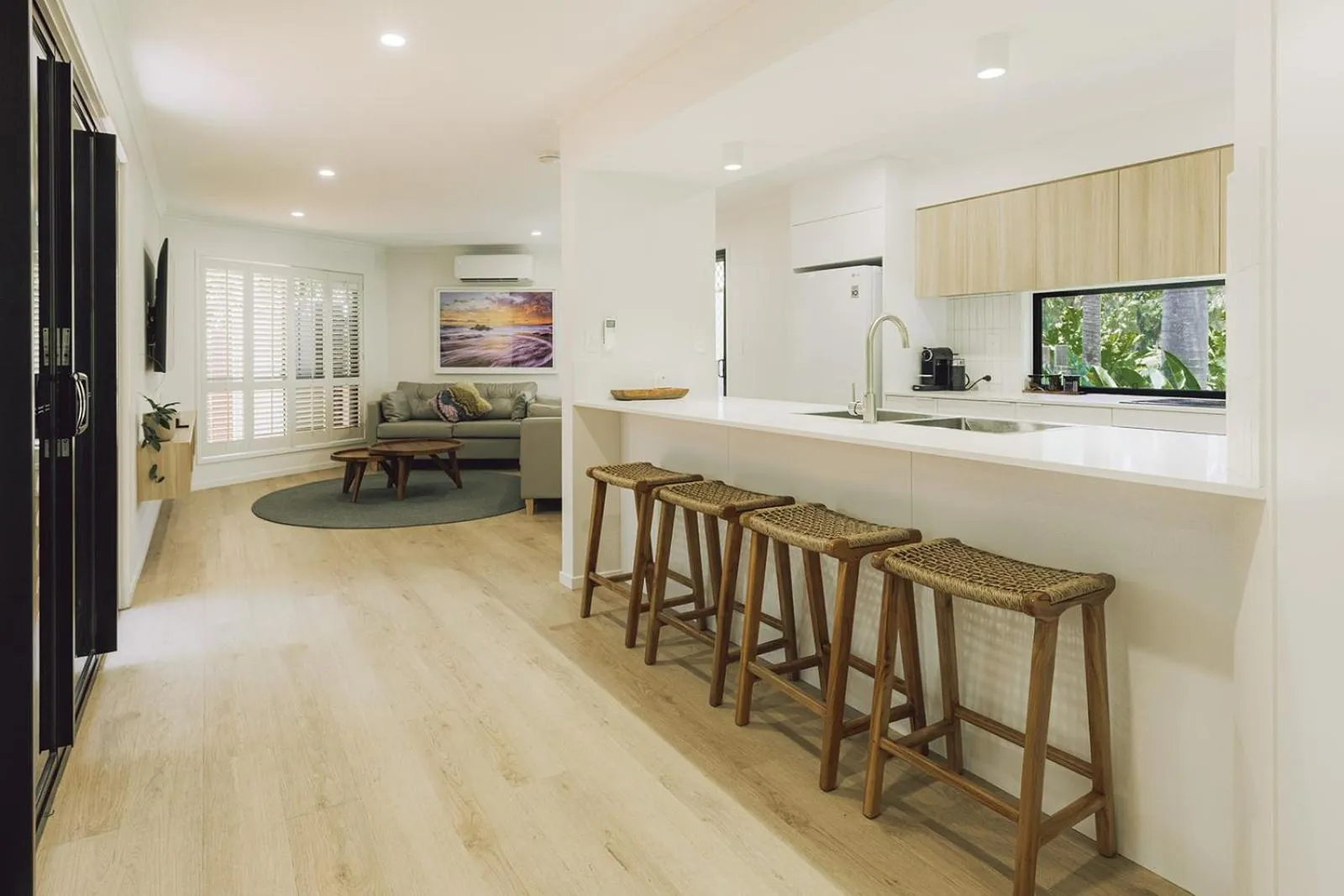 Living room in 1770 Getaway Villas