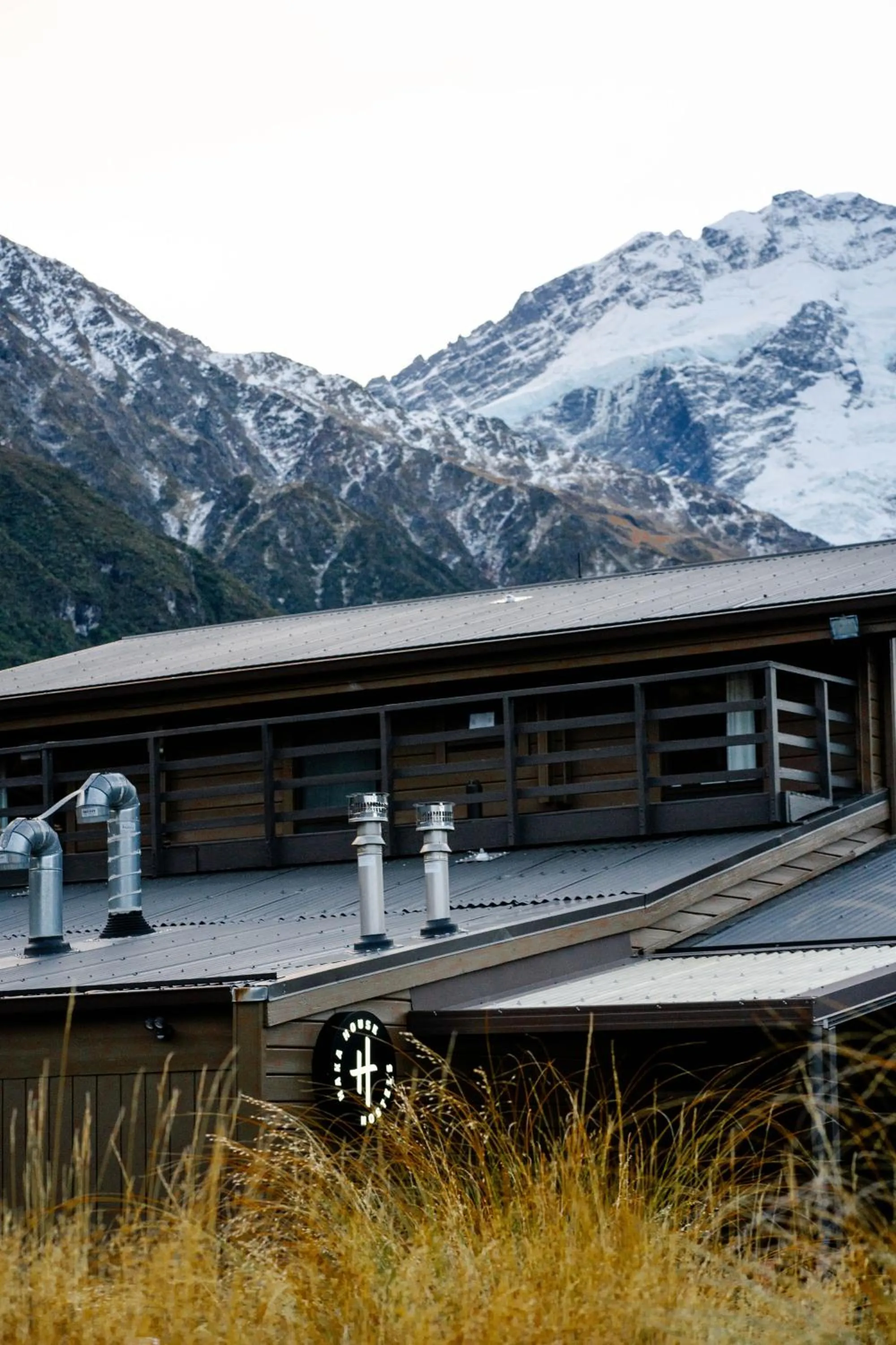 Property building in Haka House Hostel Aoraki Mt Cook