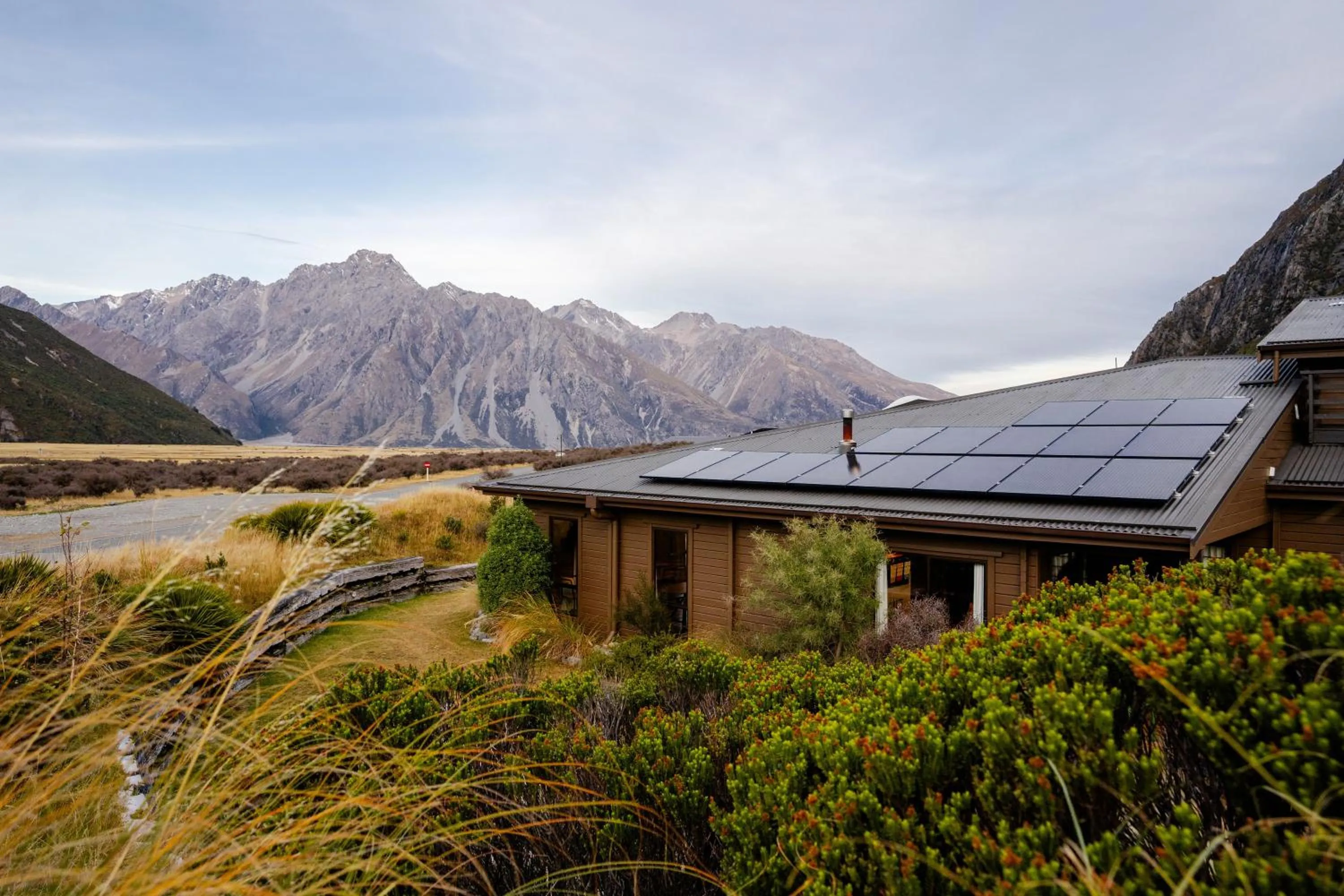 Property building in Haka House Hostel Aoraki Mt Cook
