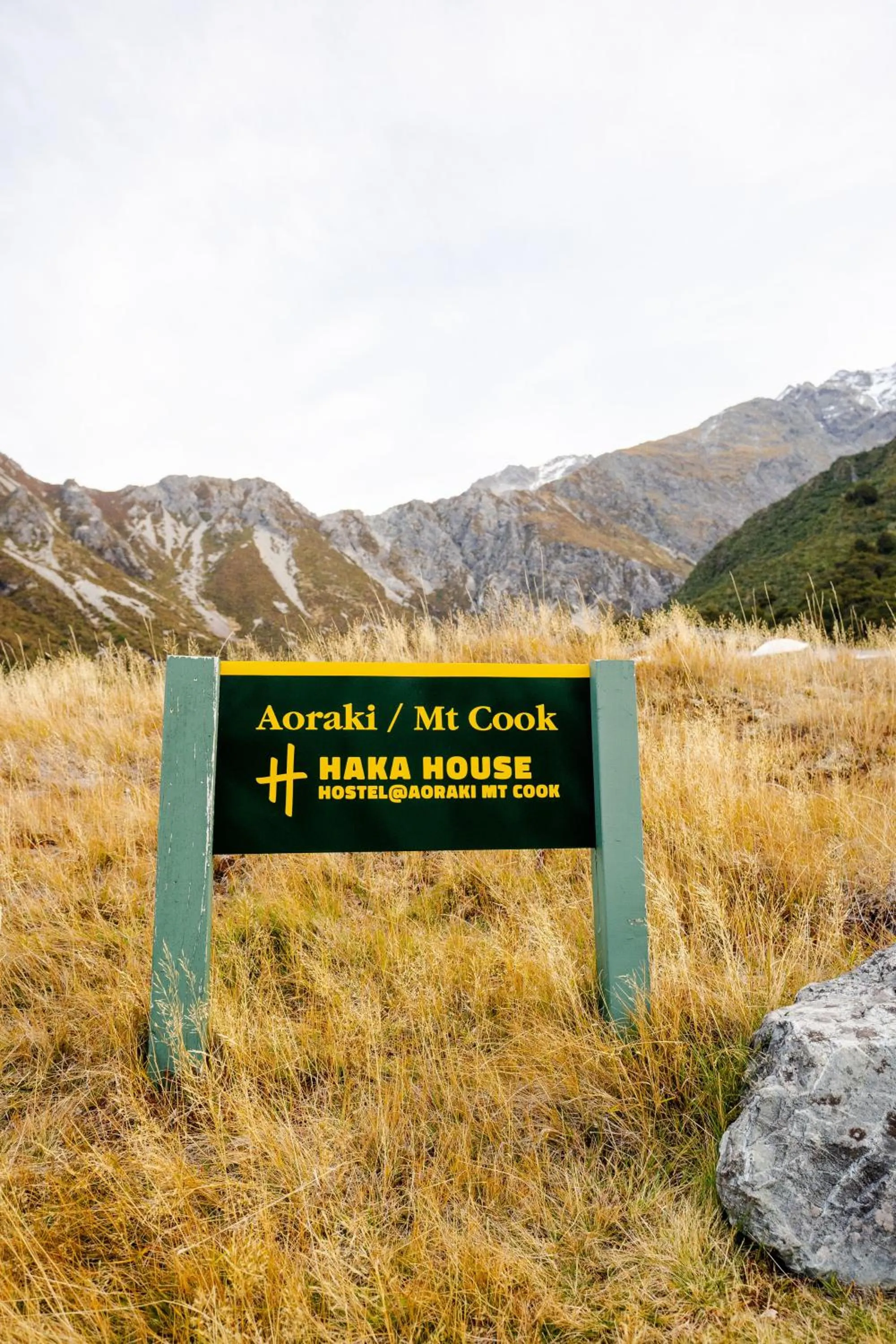 Natural landscape in Haka House Hostel Aoraki Mt Cook
