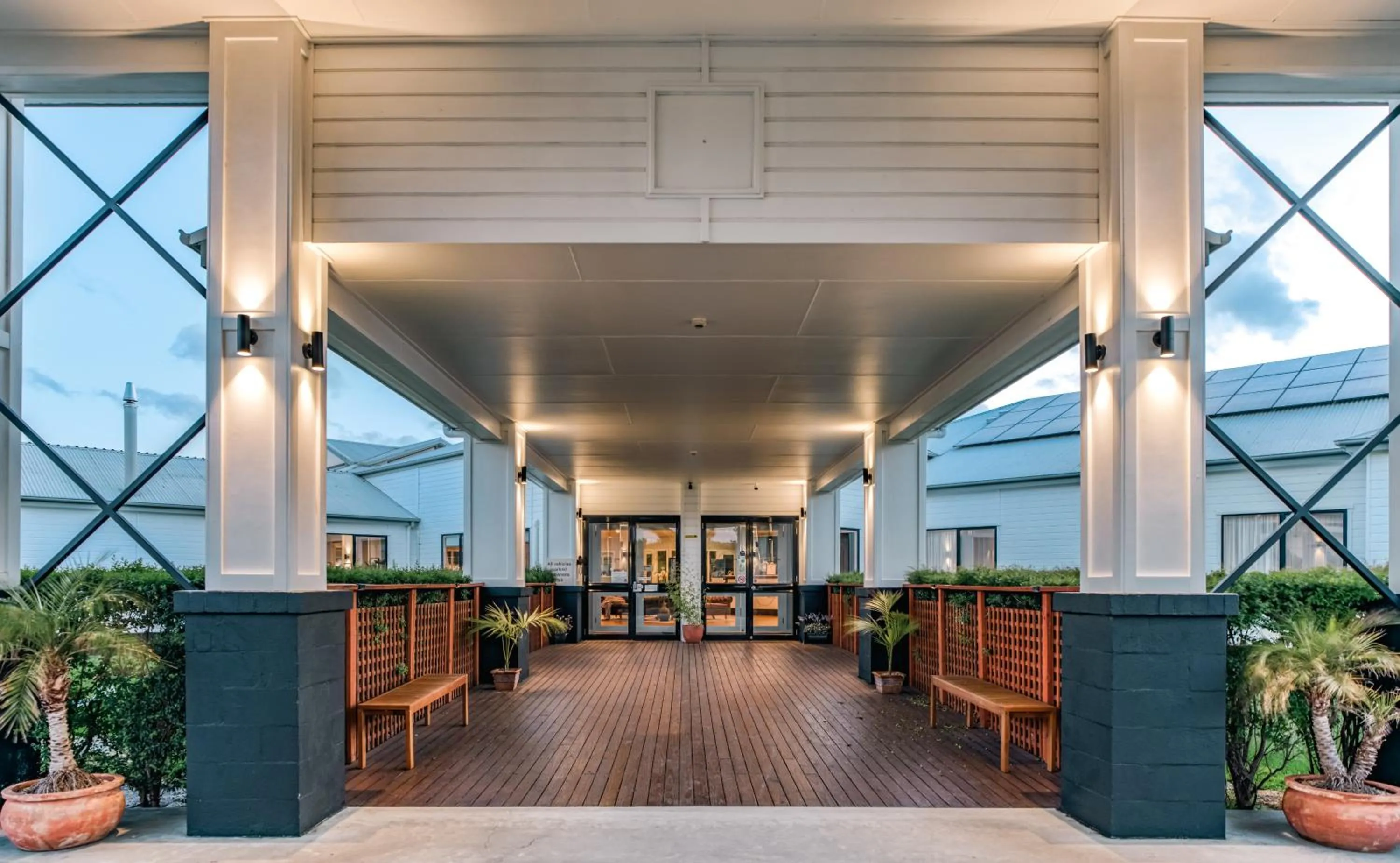 Property building in Panorama Hotel St Helens