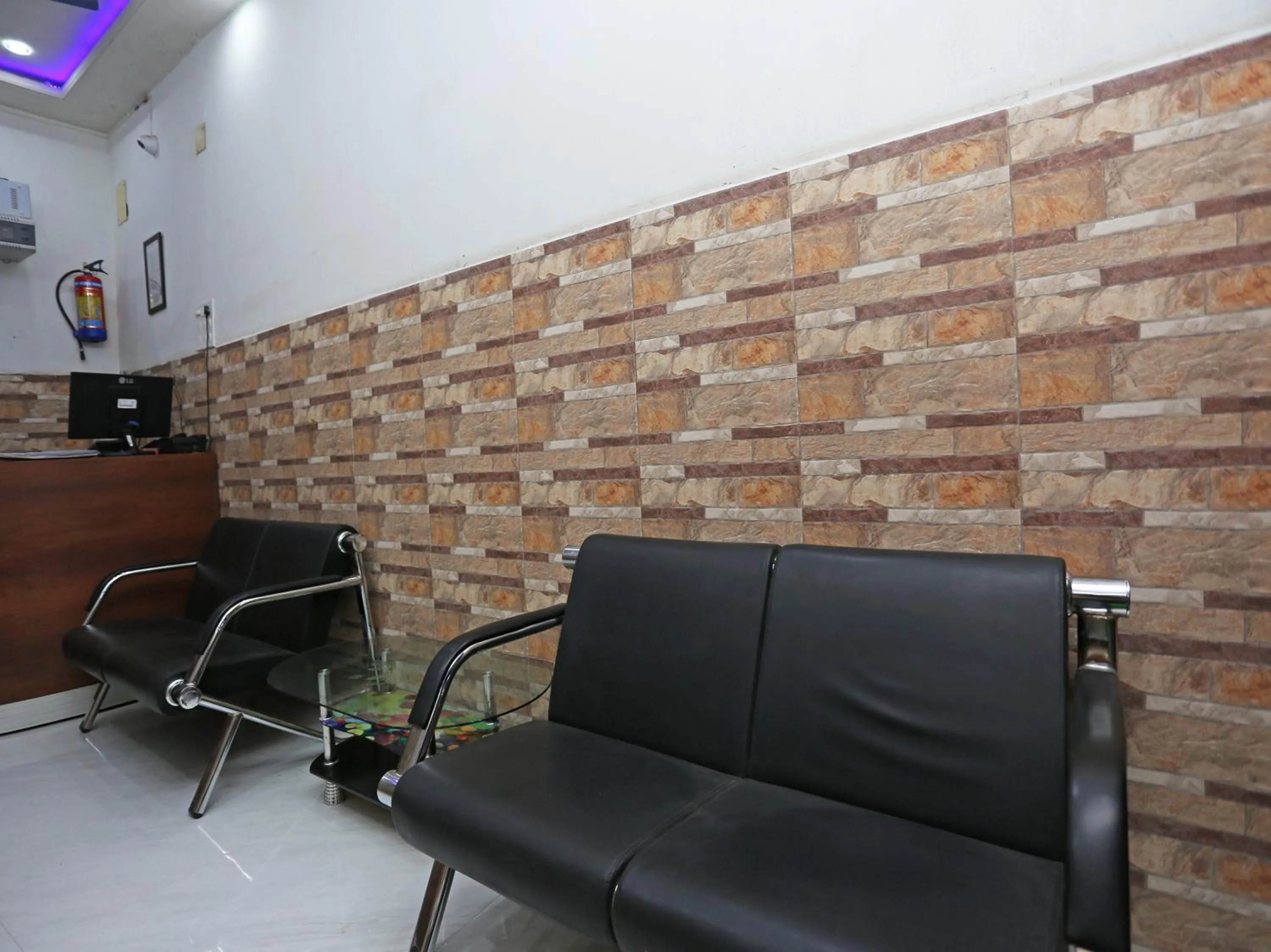 Seating area in Hotel Bachchan Palace