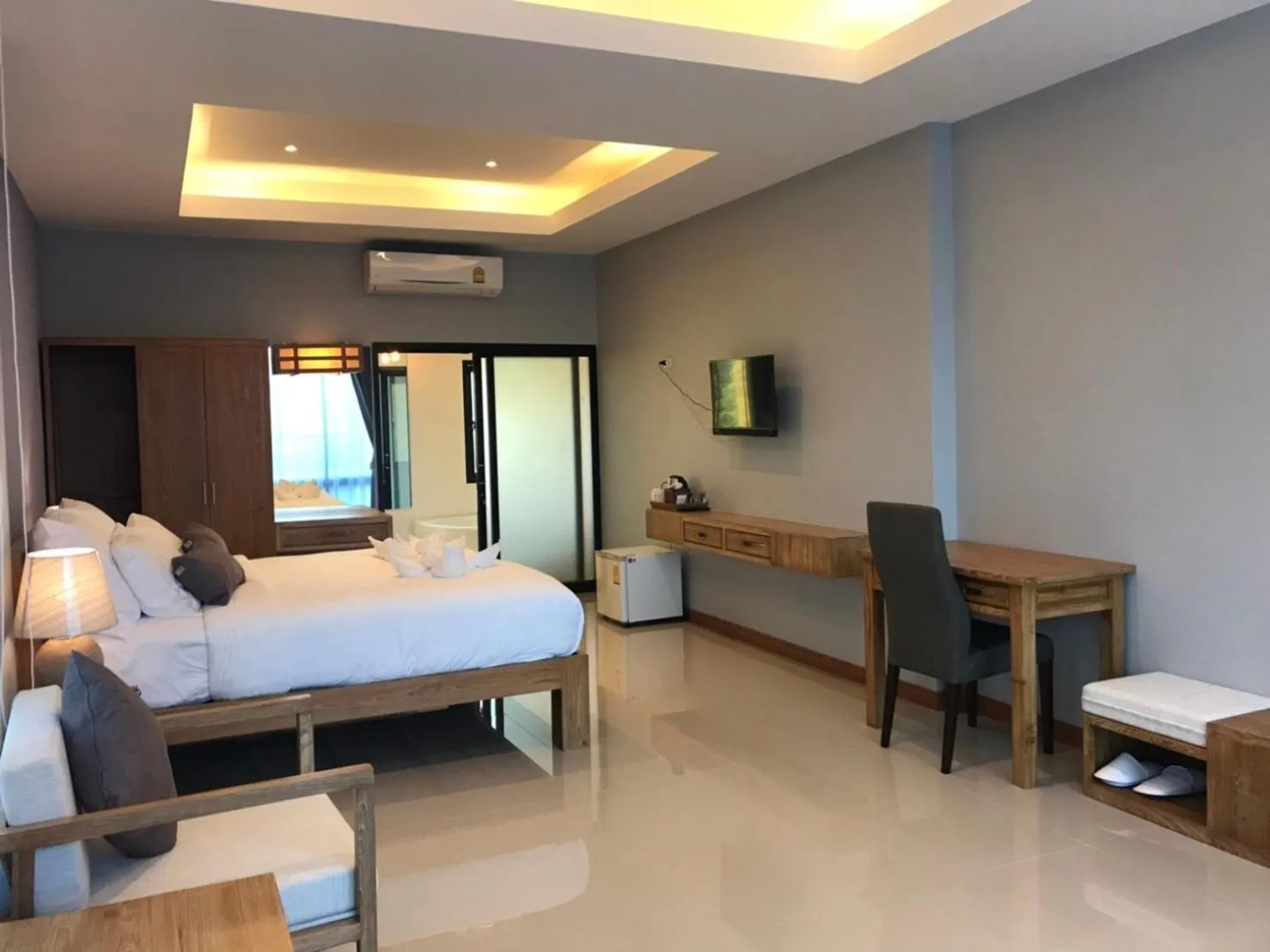 Bed in Look at Home Lamphun