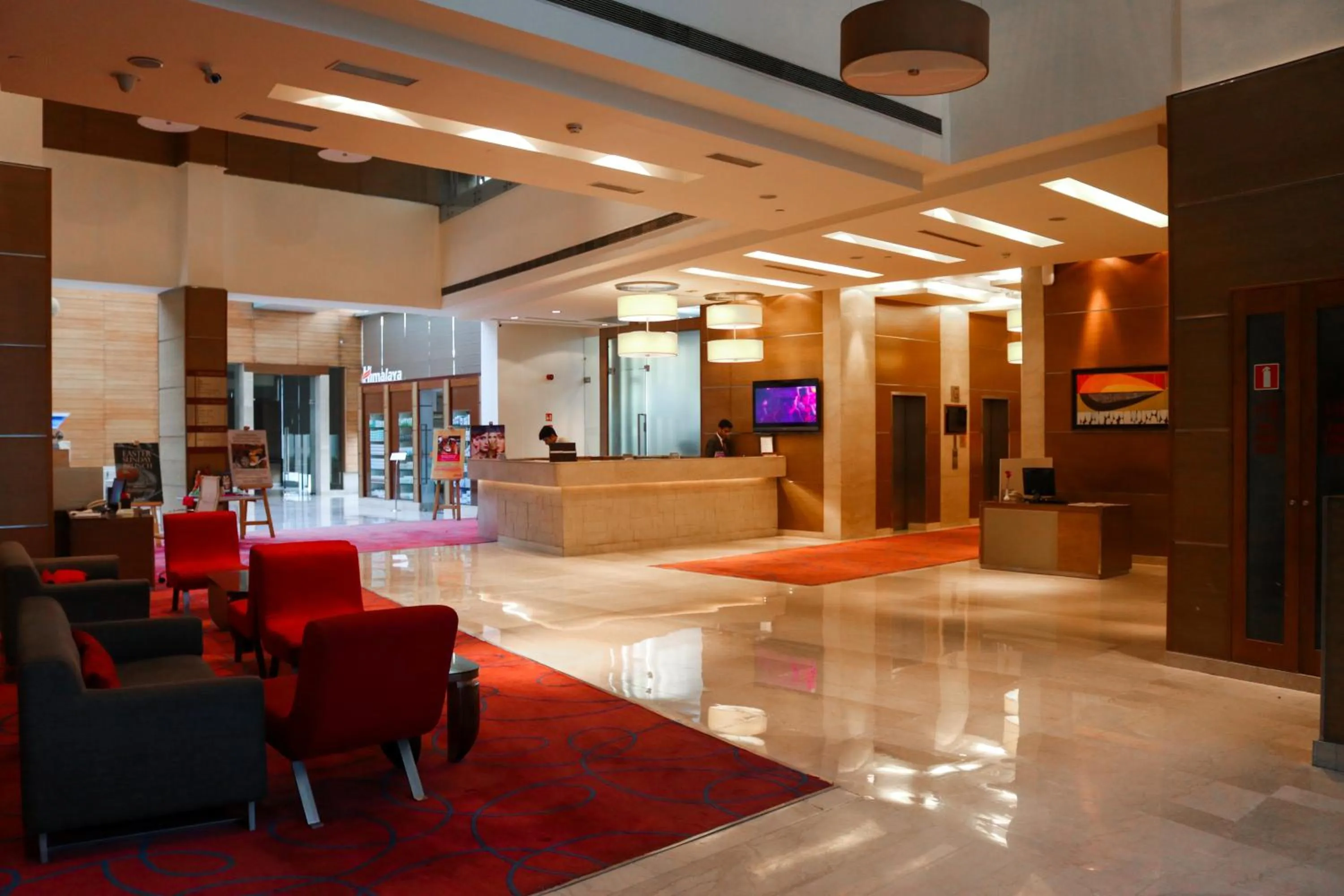Lobby or reception in Radisson Blu Hotel, Greater Noida