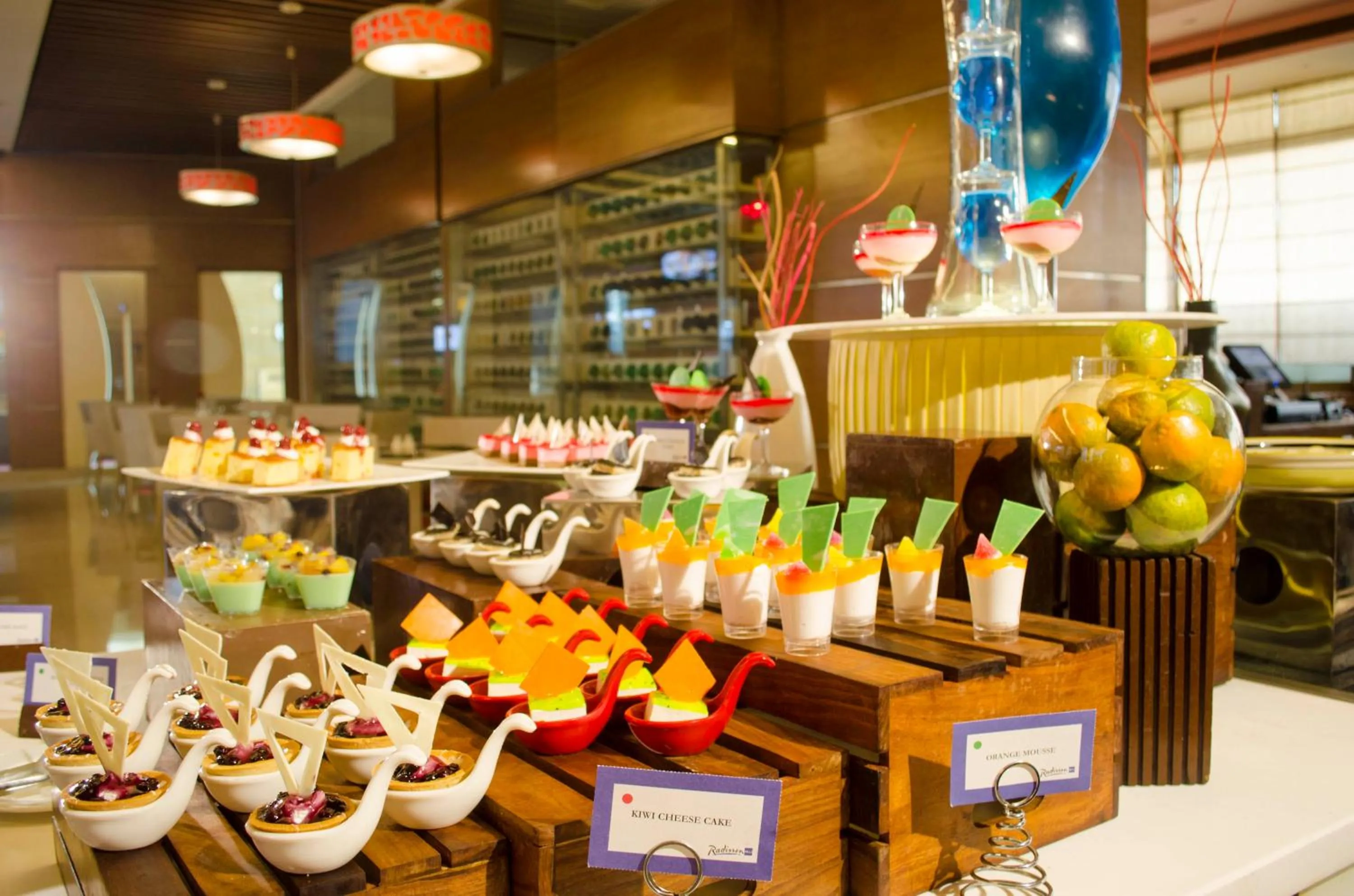 Food close-up in Radisson Blu Hotel, Greater Noida