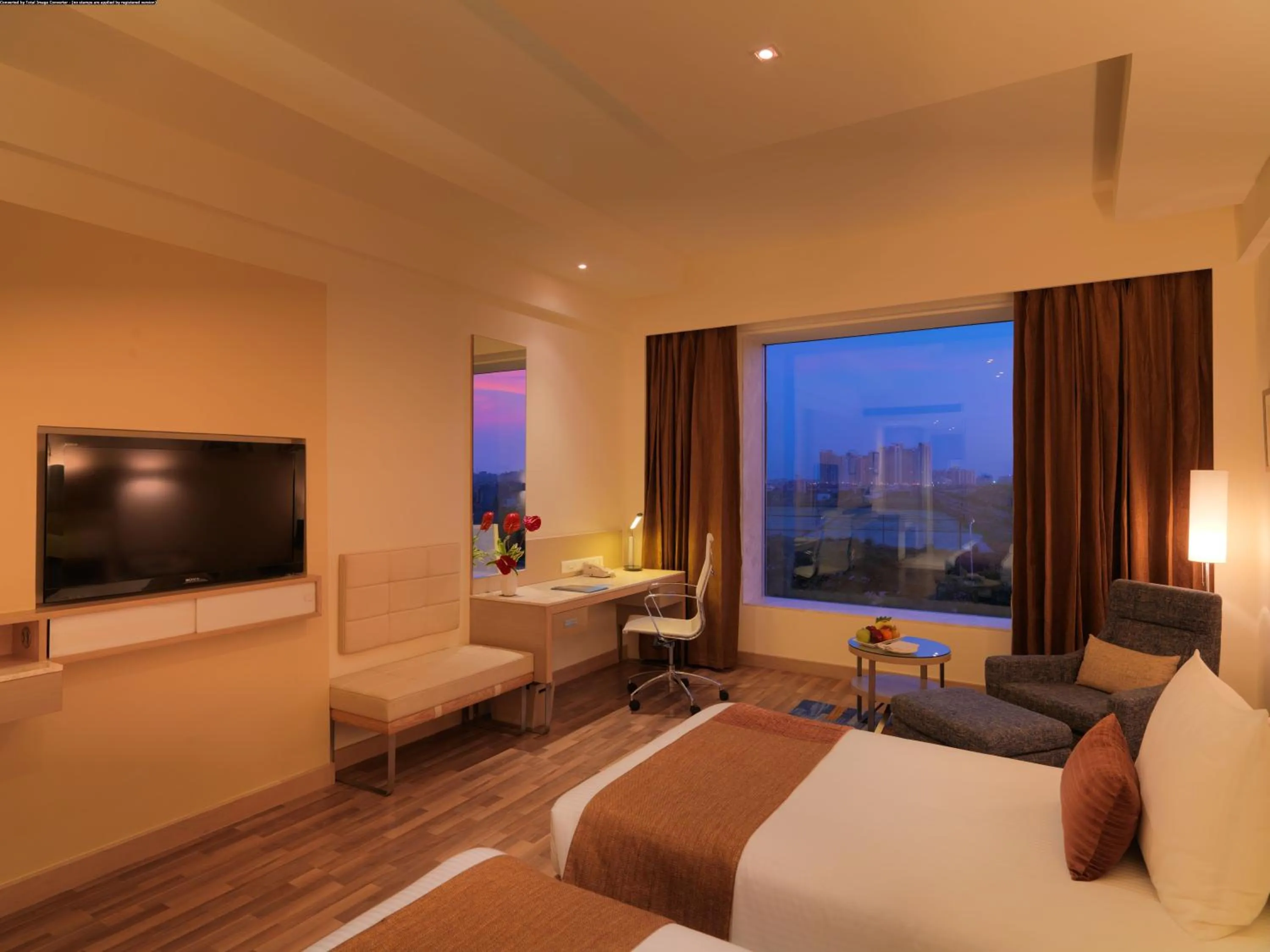 Photo of the whole room in Radisson Blu Hotel, Greater Noida