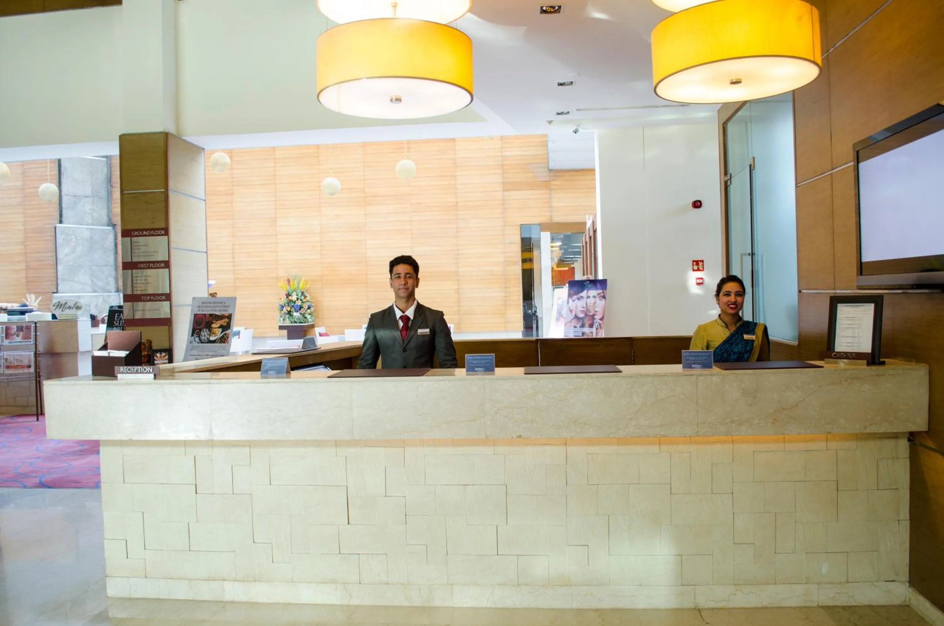 Lobby or reception in Radisson Blu Hotel, Greater Noida