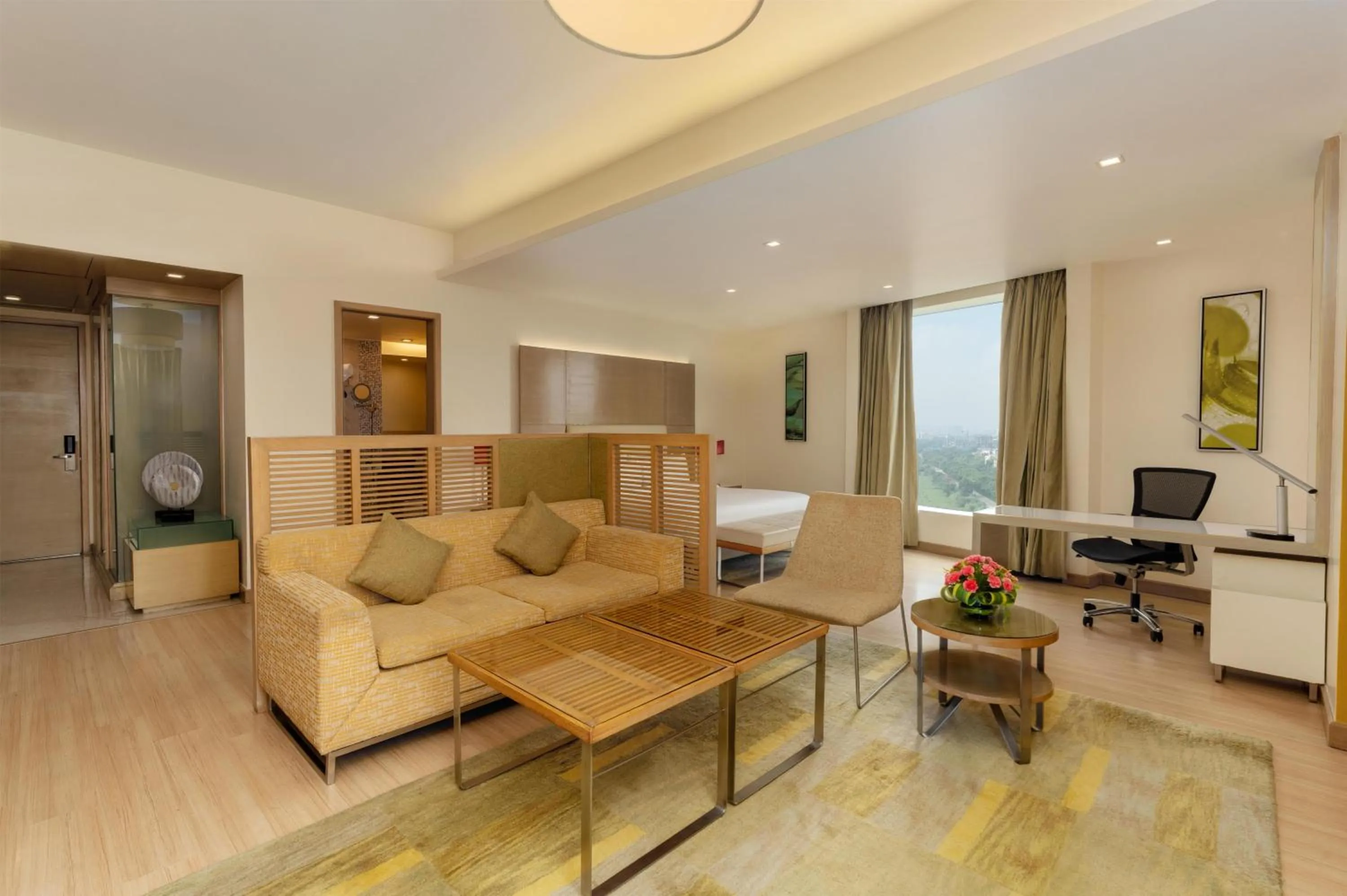 Photo of the whole room in Radisson Blu Hotel, Greater Noida