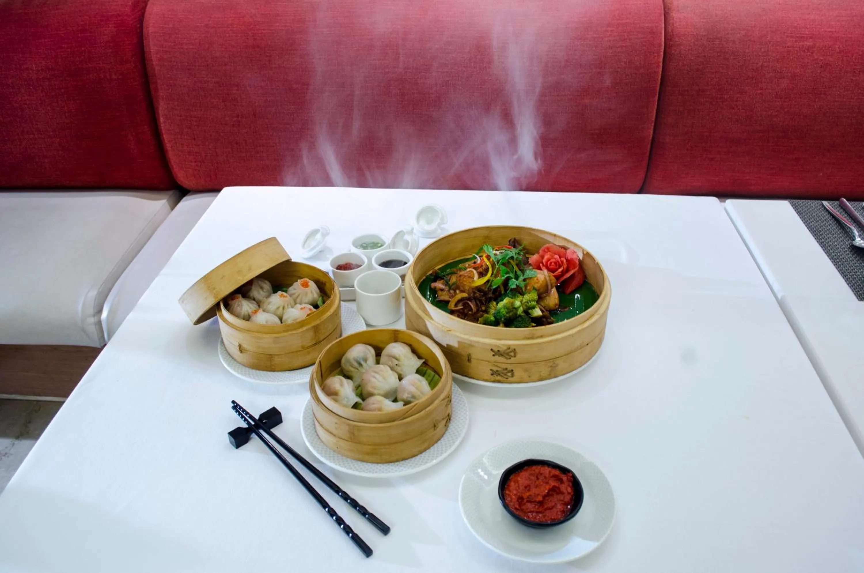 Food close-up in Radisson Blu Hotel, Greater Noida