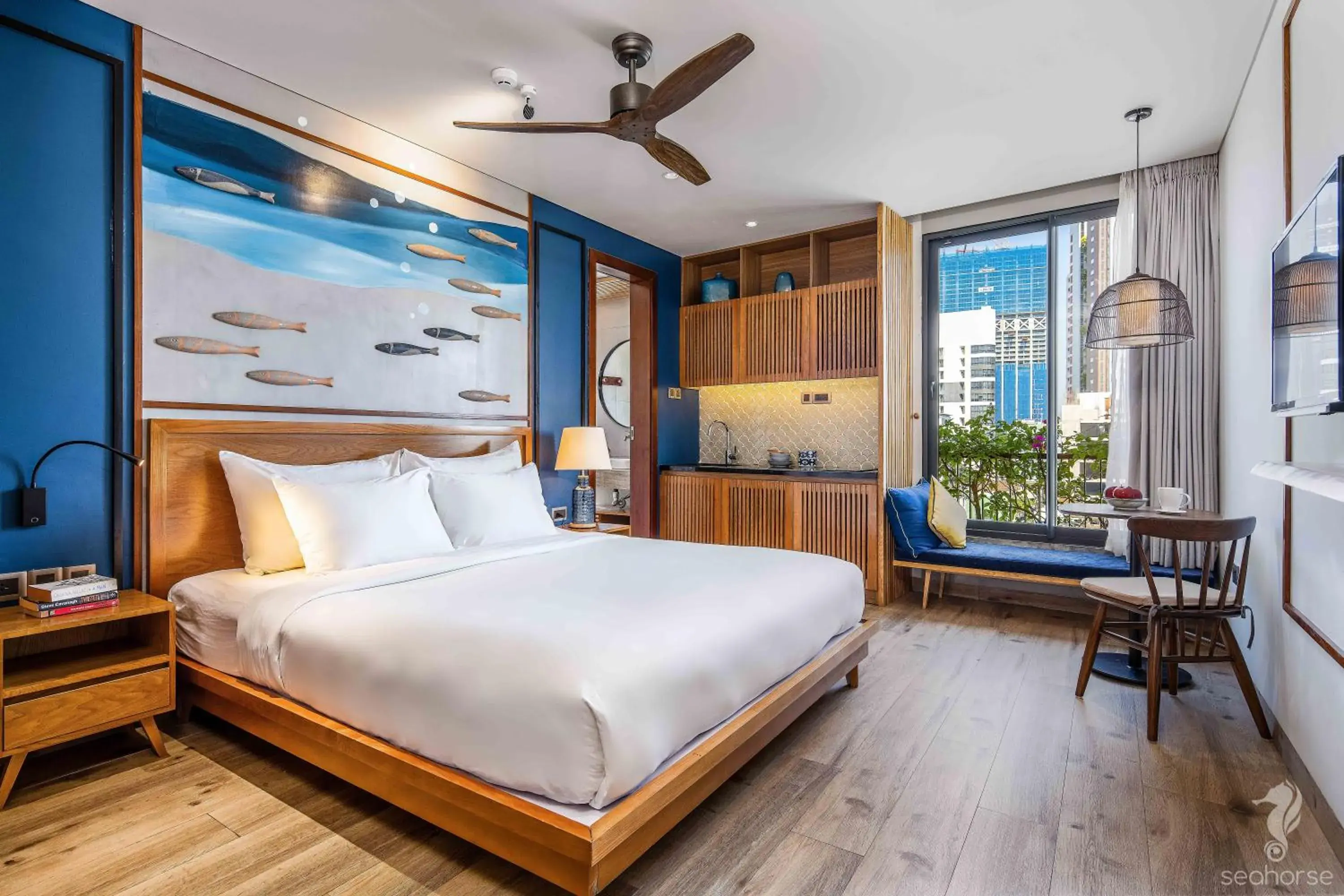 Deluxe Apartment with City View in Seahorse Han Market Da Nang Apartment by Haviland Deluxe Apartment with City View in Seahorse Han Market Da Nang Apartment by Haviland
