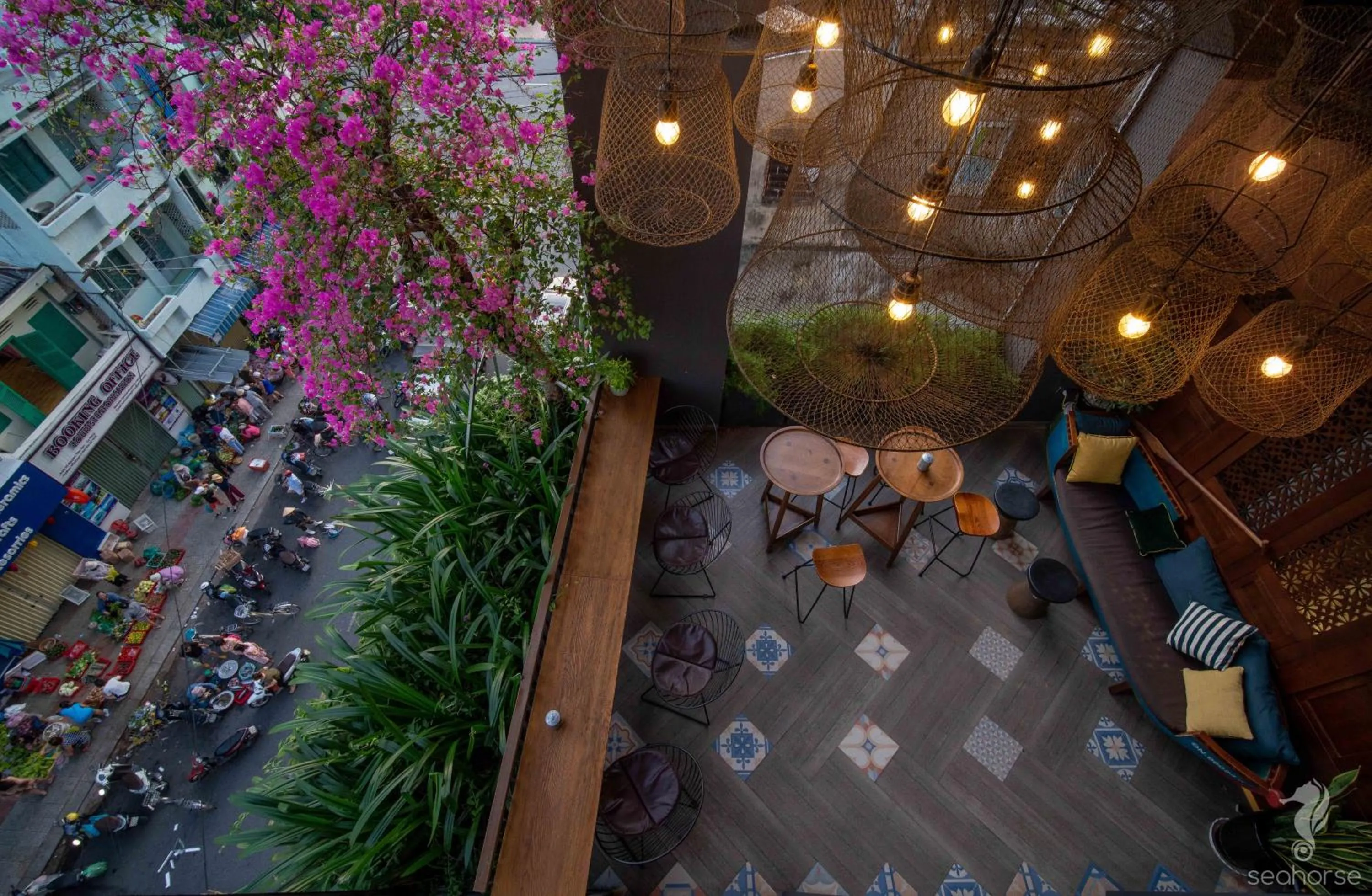 Patio in Seahorse Han Market Da Nang Apartment by Haviland