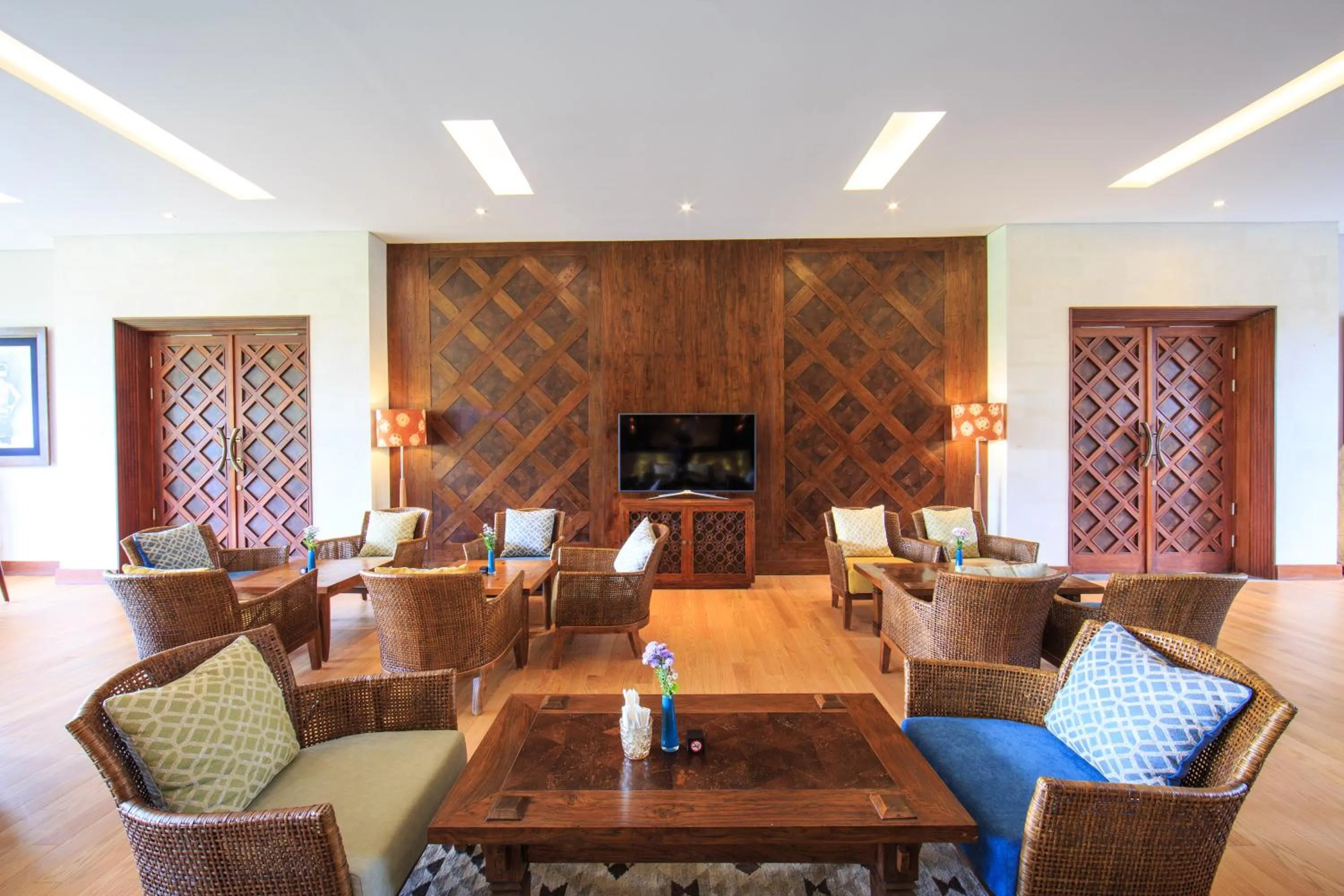 Lounge or bar in Tejaprana Bisma - CHSE Certified